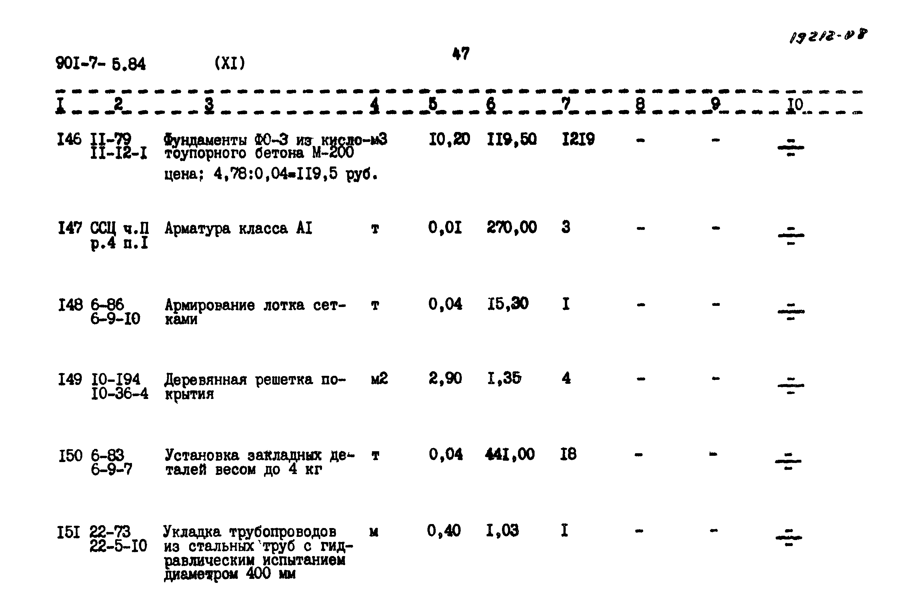 Типовой проект 901-7-5.84