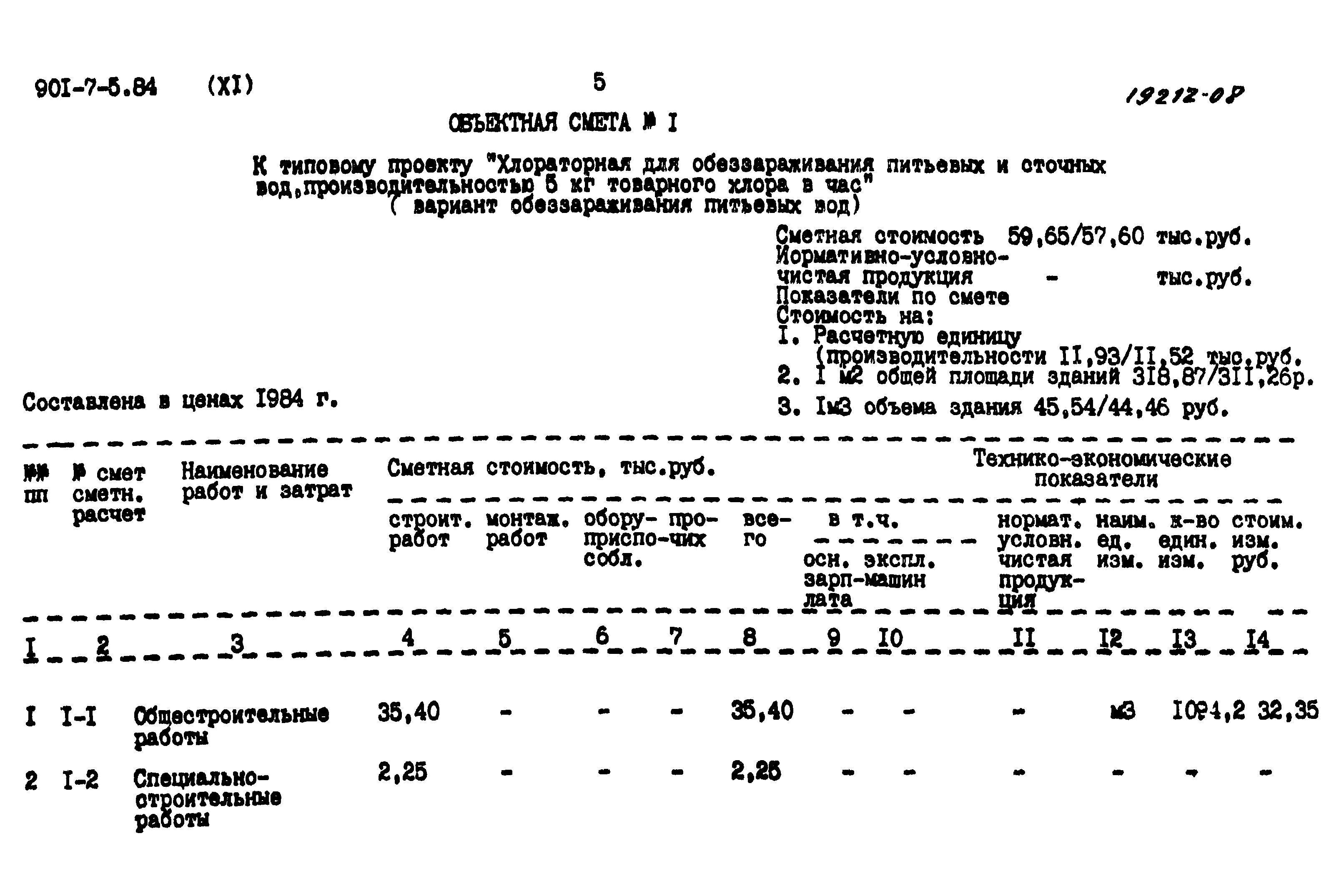 Типовой проект 901-7-5.84