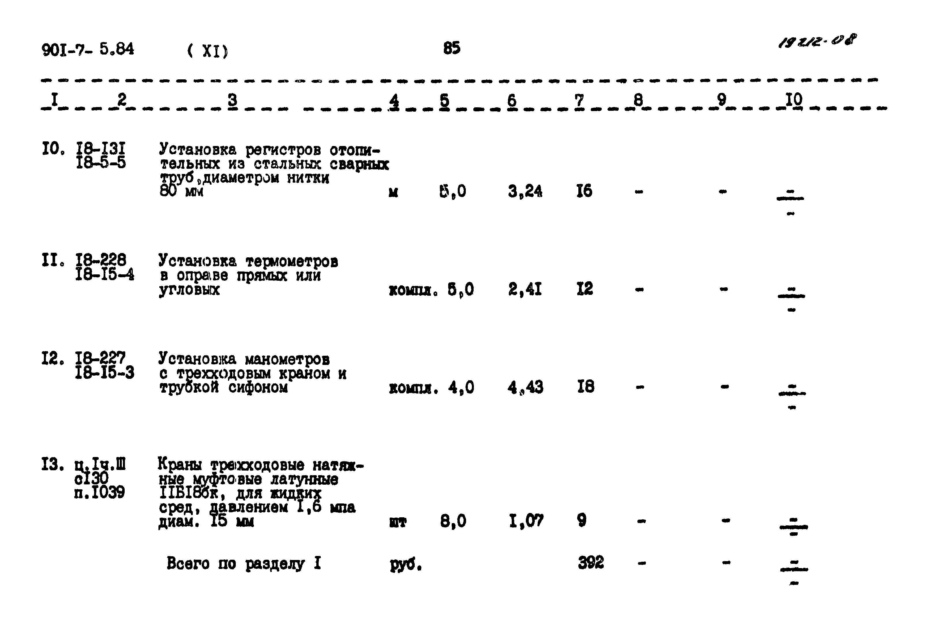 Типовой проект 901-7-5.84