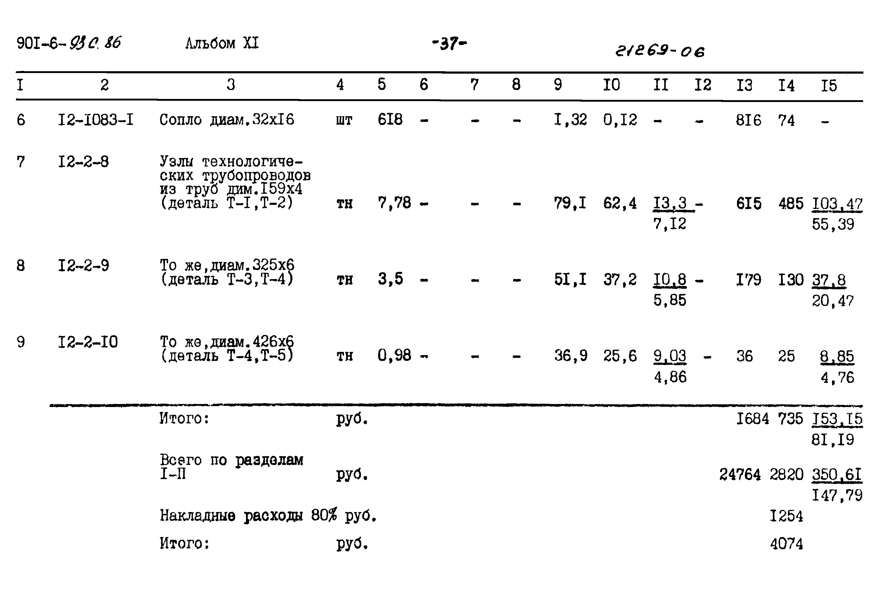 Типовой проект 901-6-93с.86