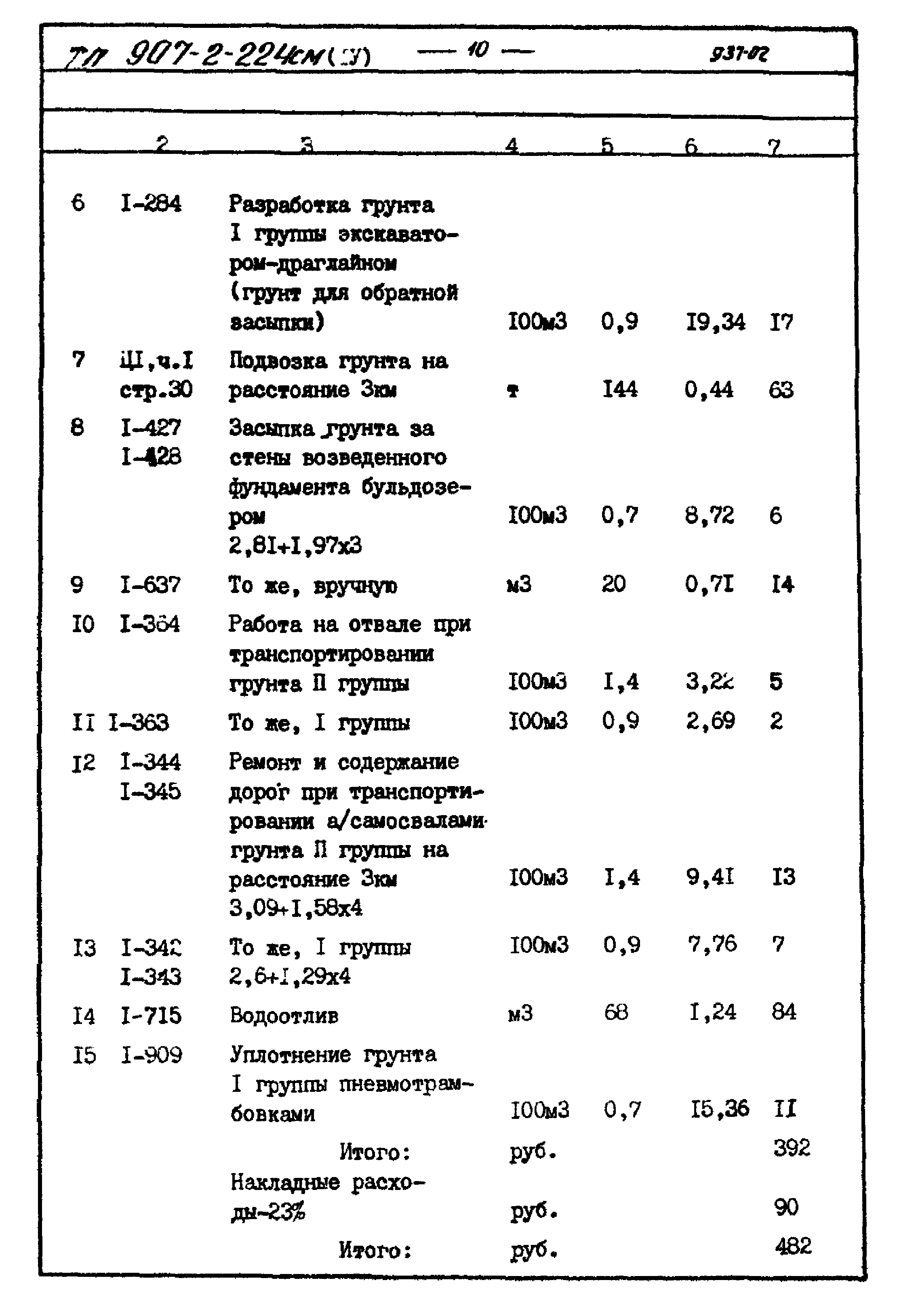 Типовой проект 907-2-224см