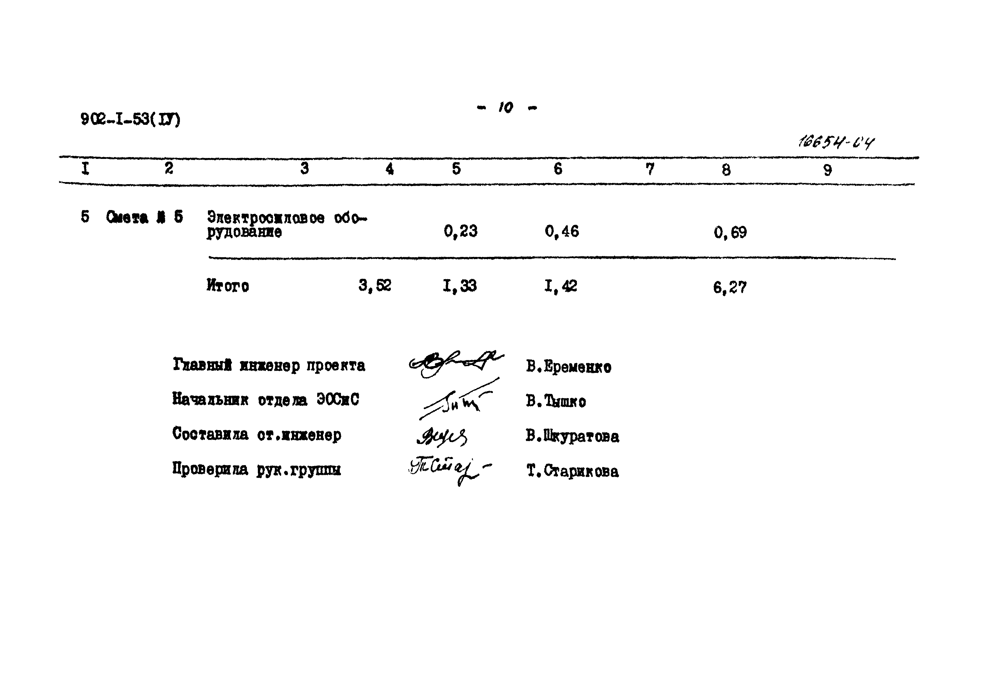 Типовой проект 902-1-53