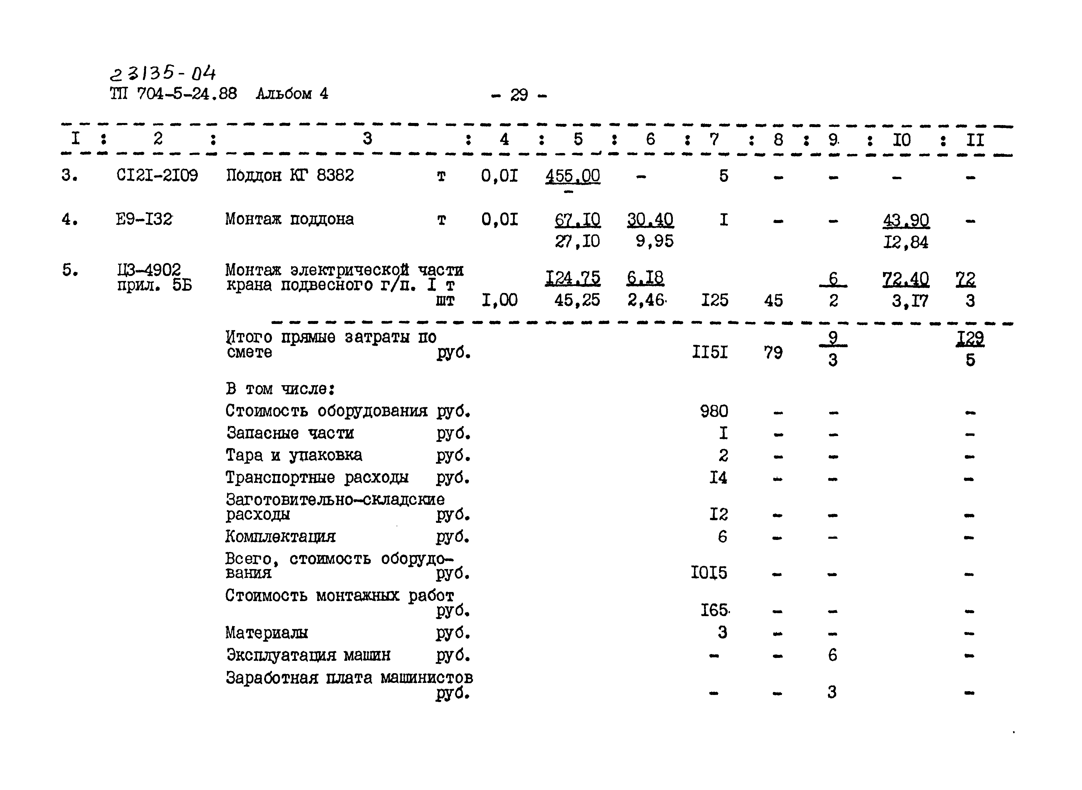 Типовой проект 704-5-24.88