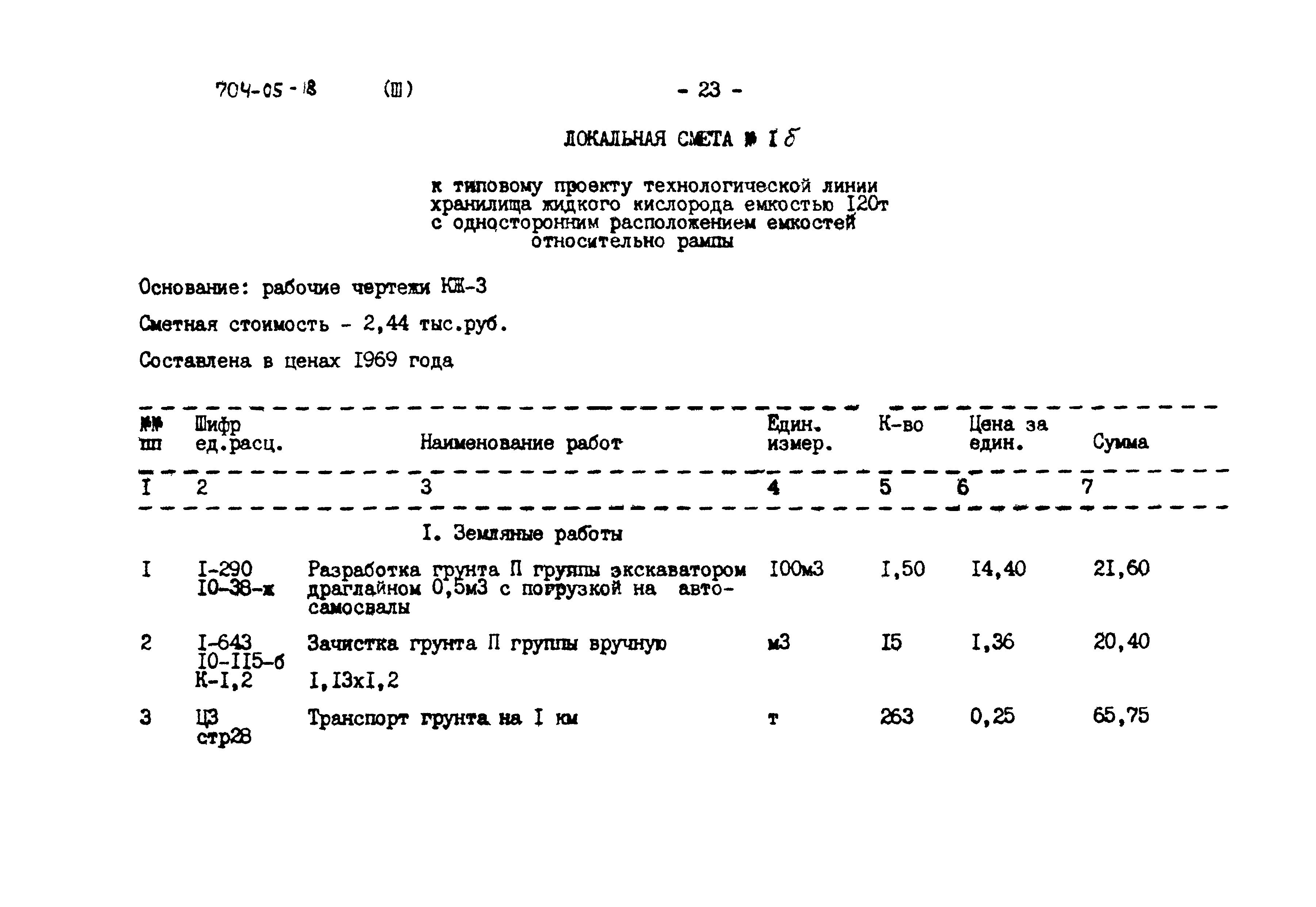 Типовые проектные решения 704-05-18