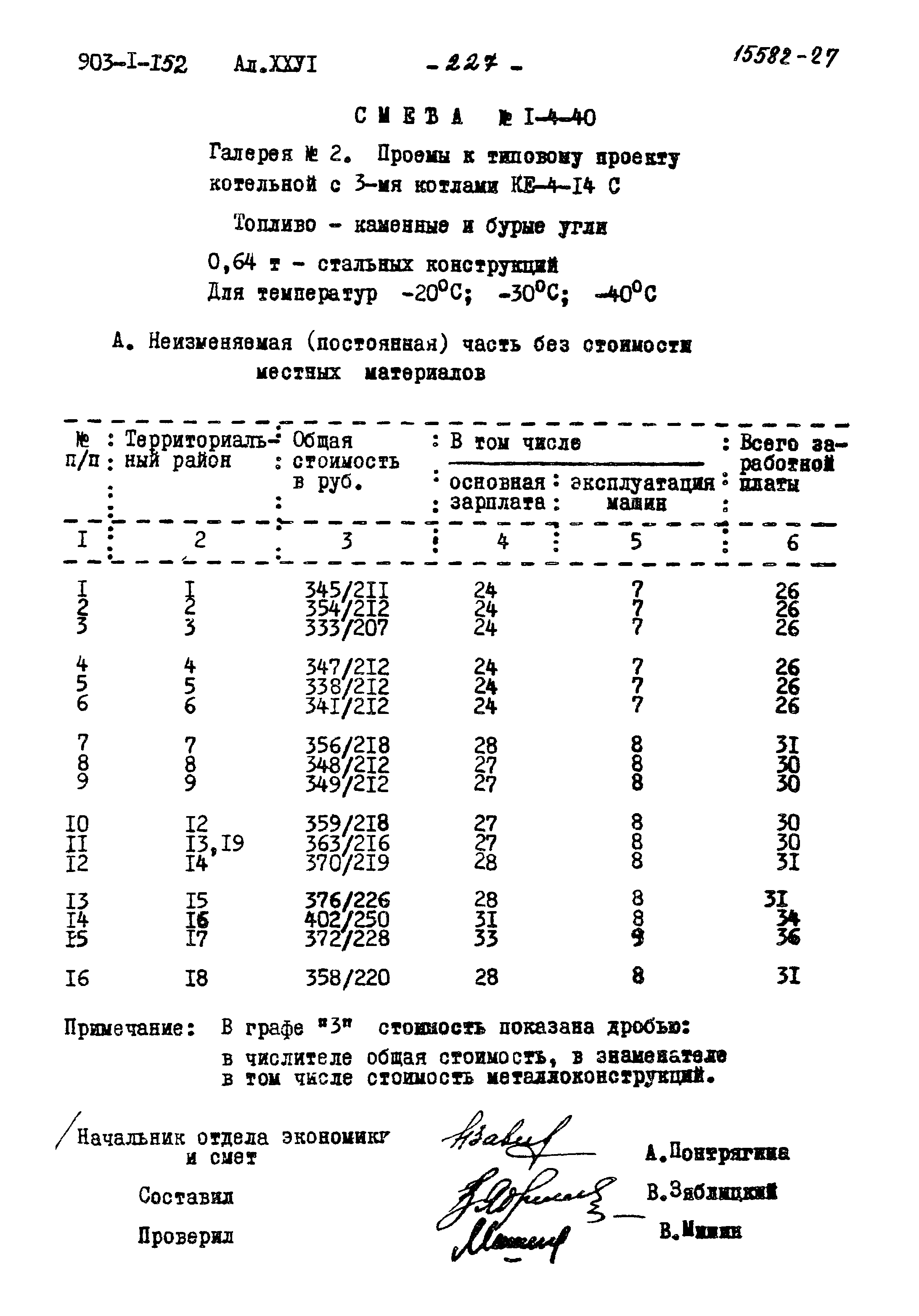 Типовой проект 903-1-152