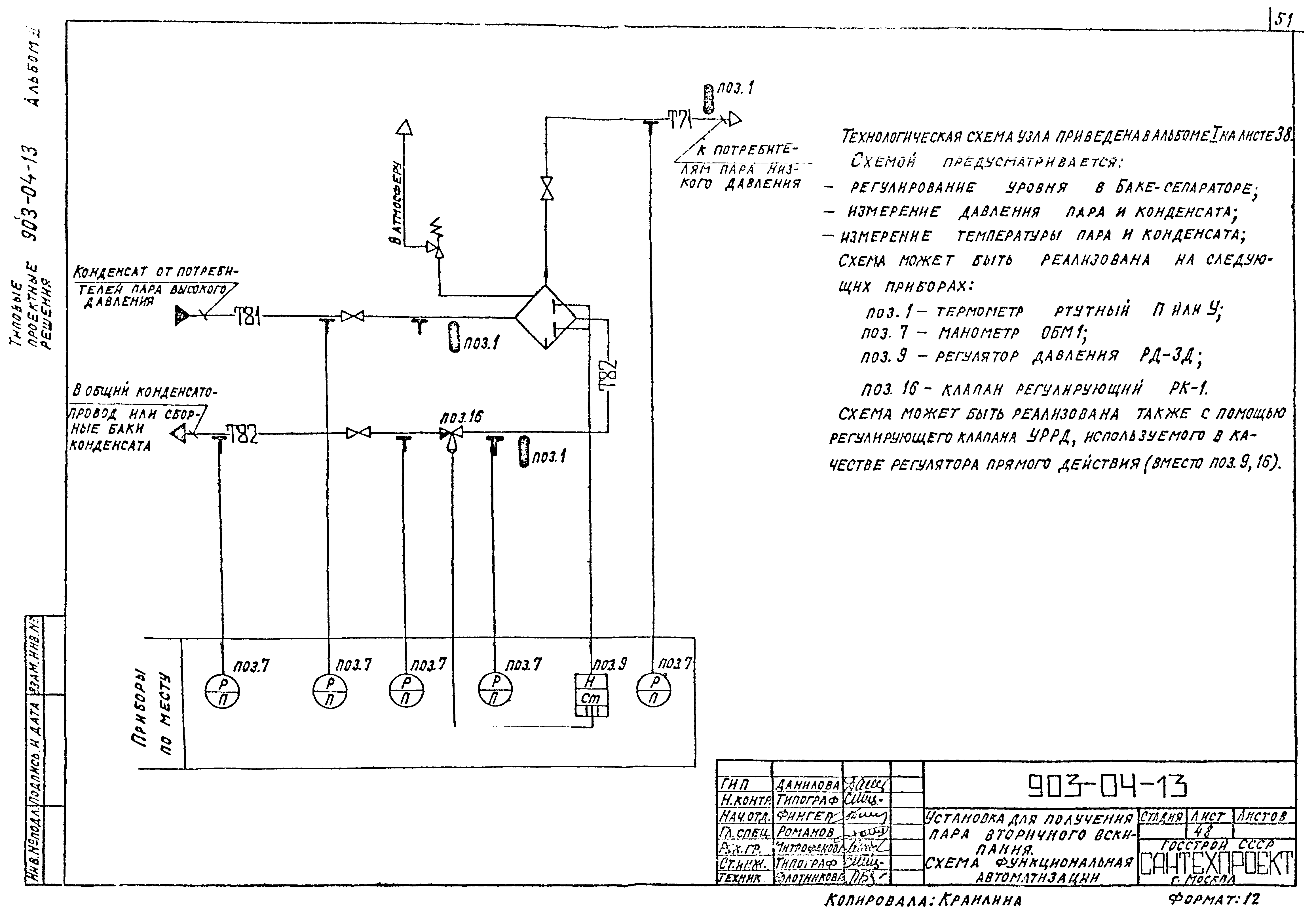 Типовые проектные решения 903-04-13