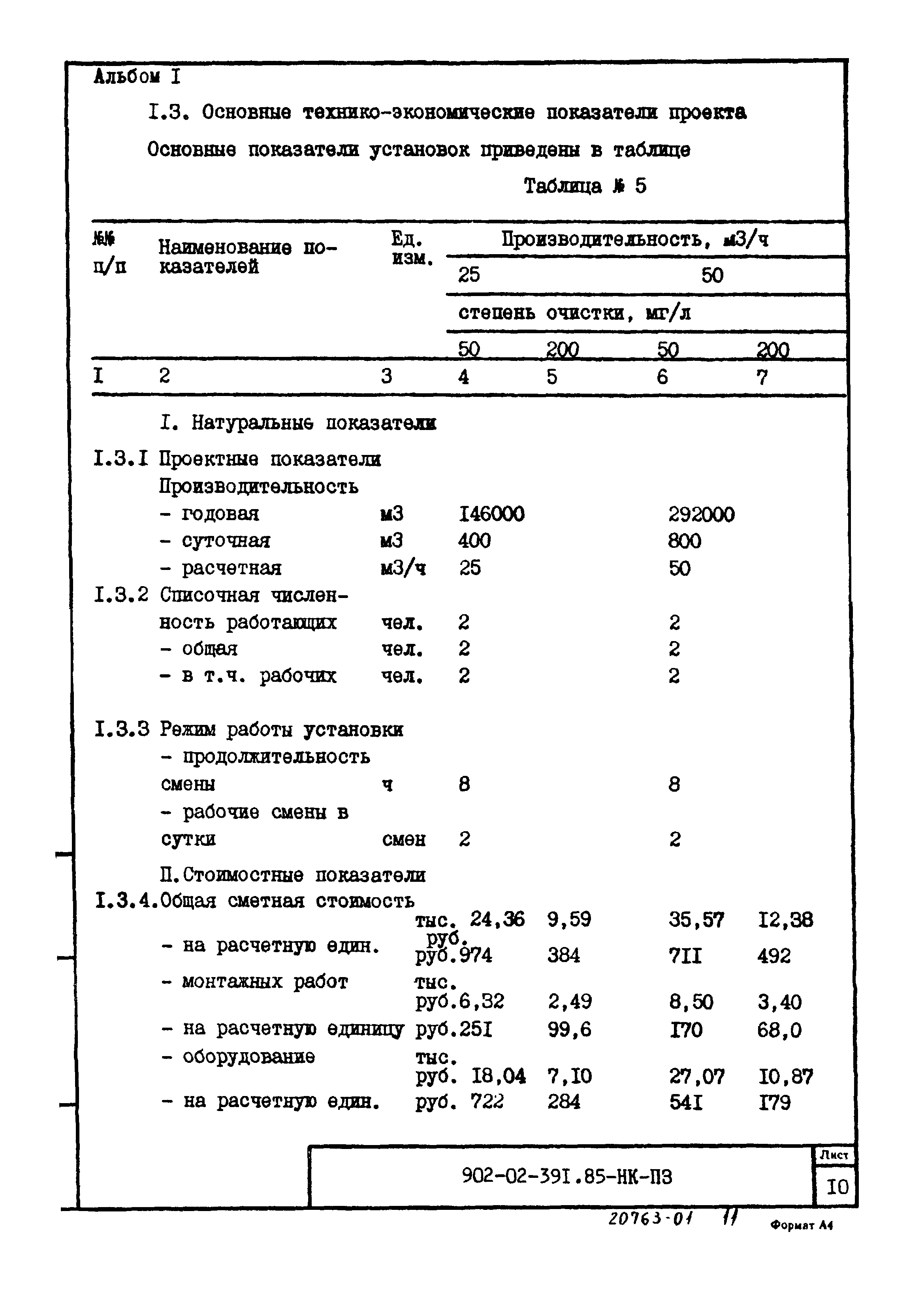 Типовые проектные решения 902-02-391.85