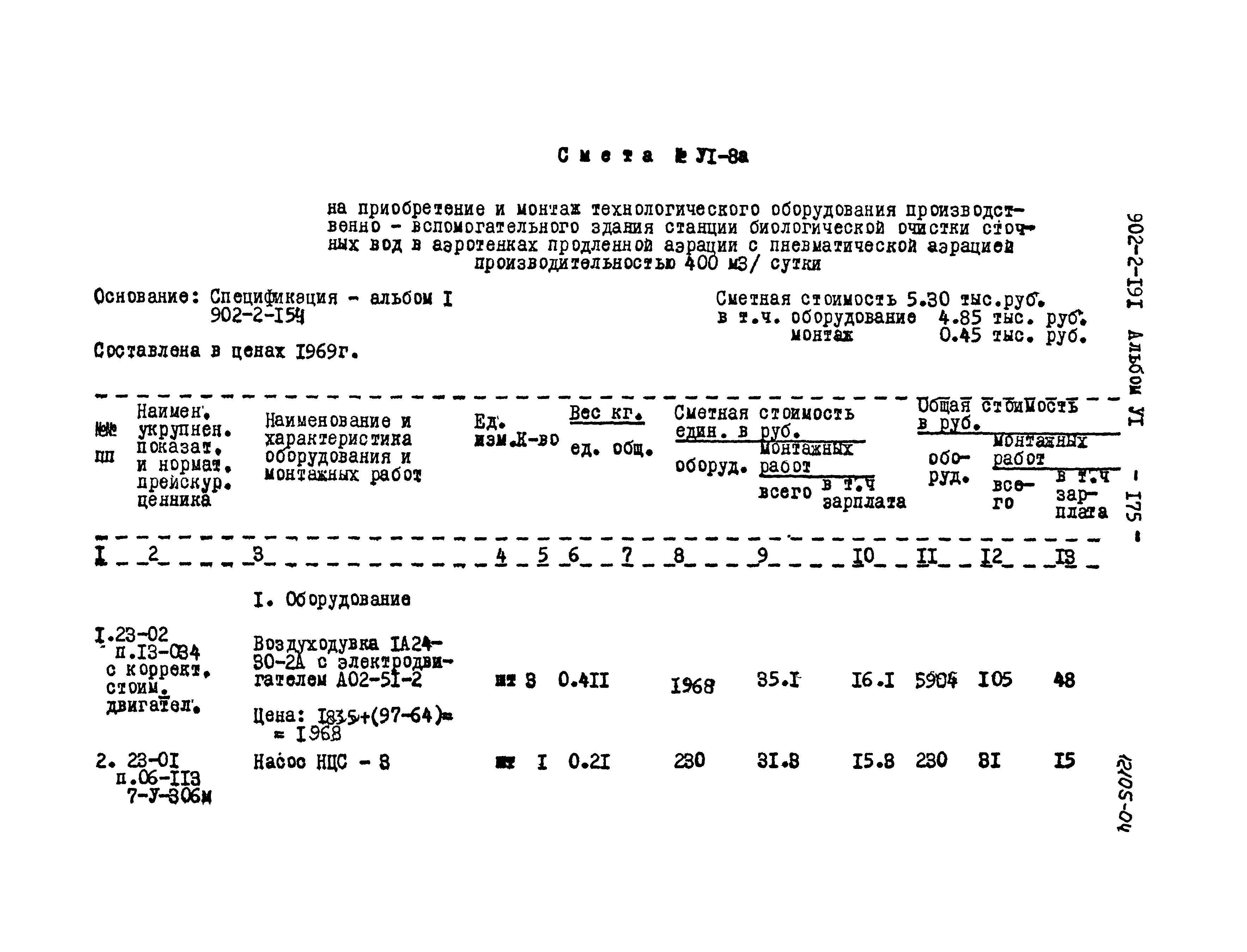 Типовой проект 902-2-191