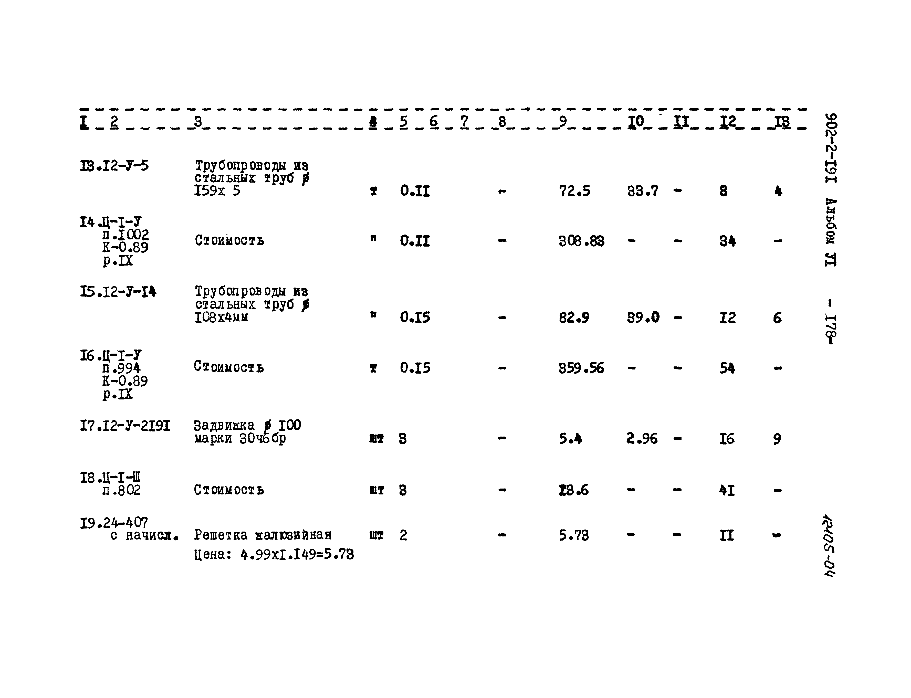 Типовой проект 902-2-191