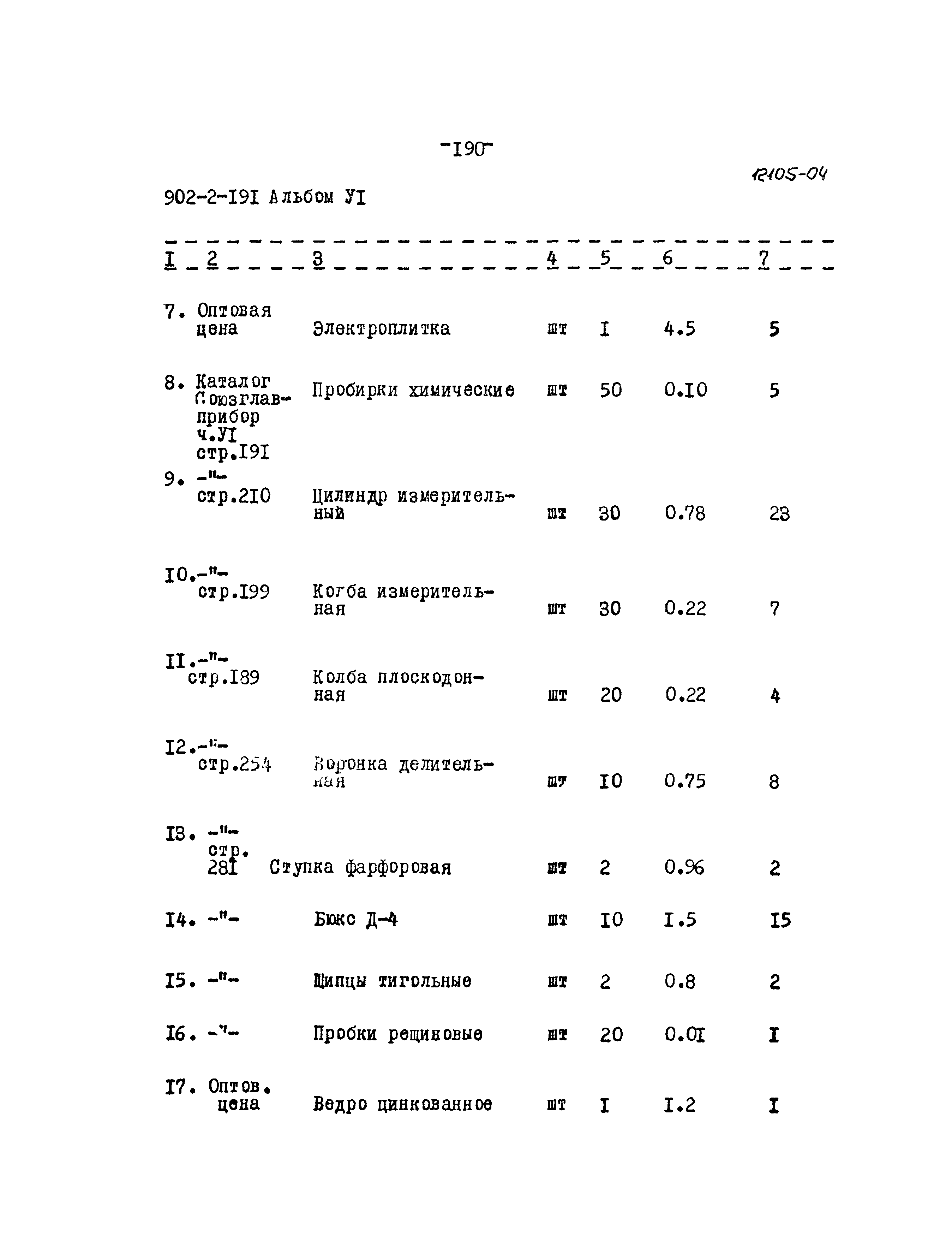 Типовой проект 902-2-191