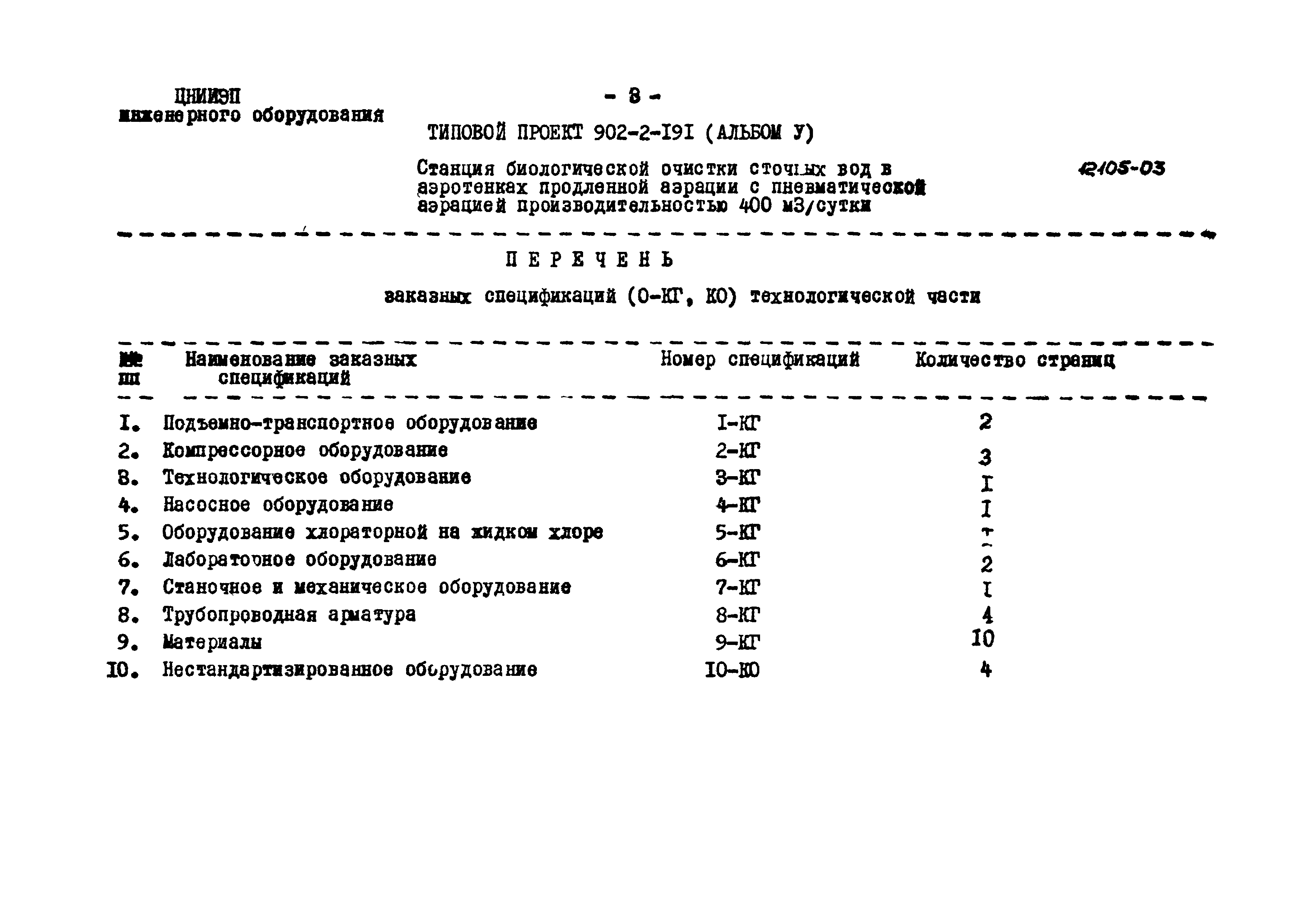 Типовой проект 902-2-191