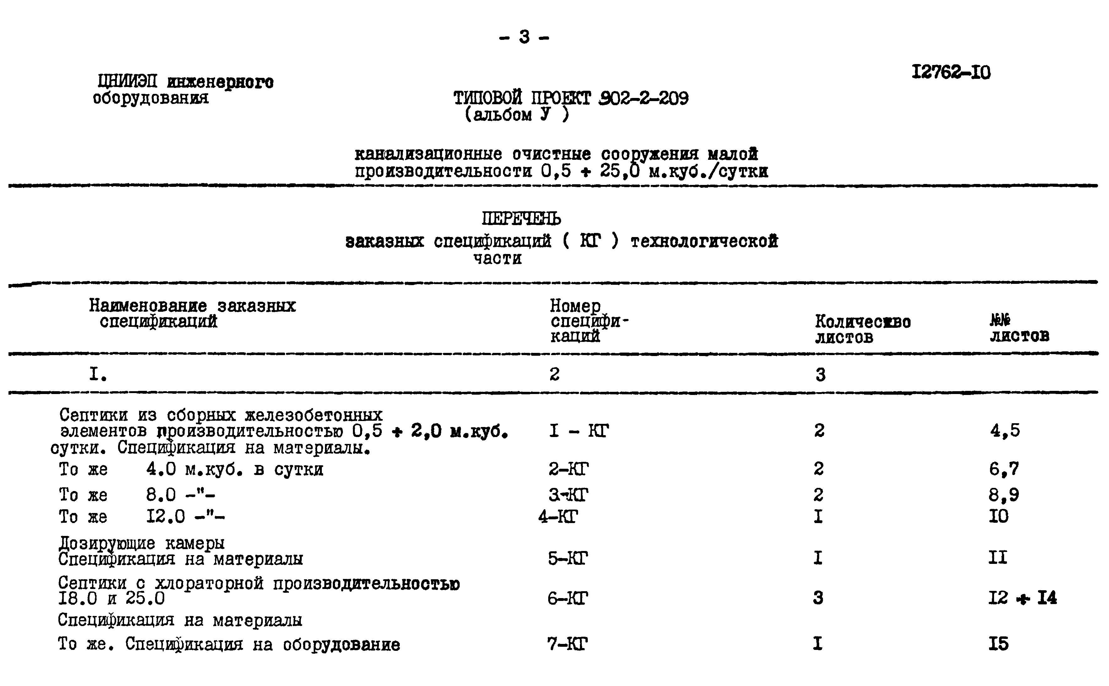 Типовой проект 902-2-209