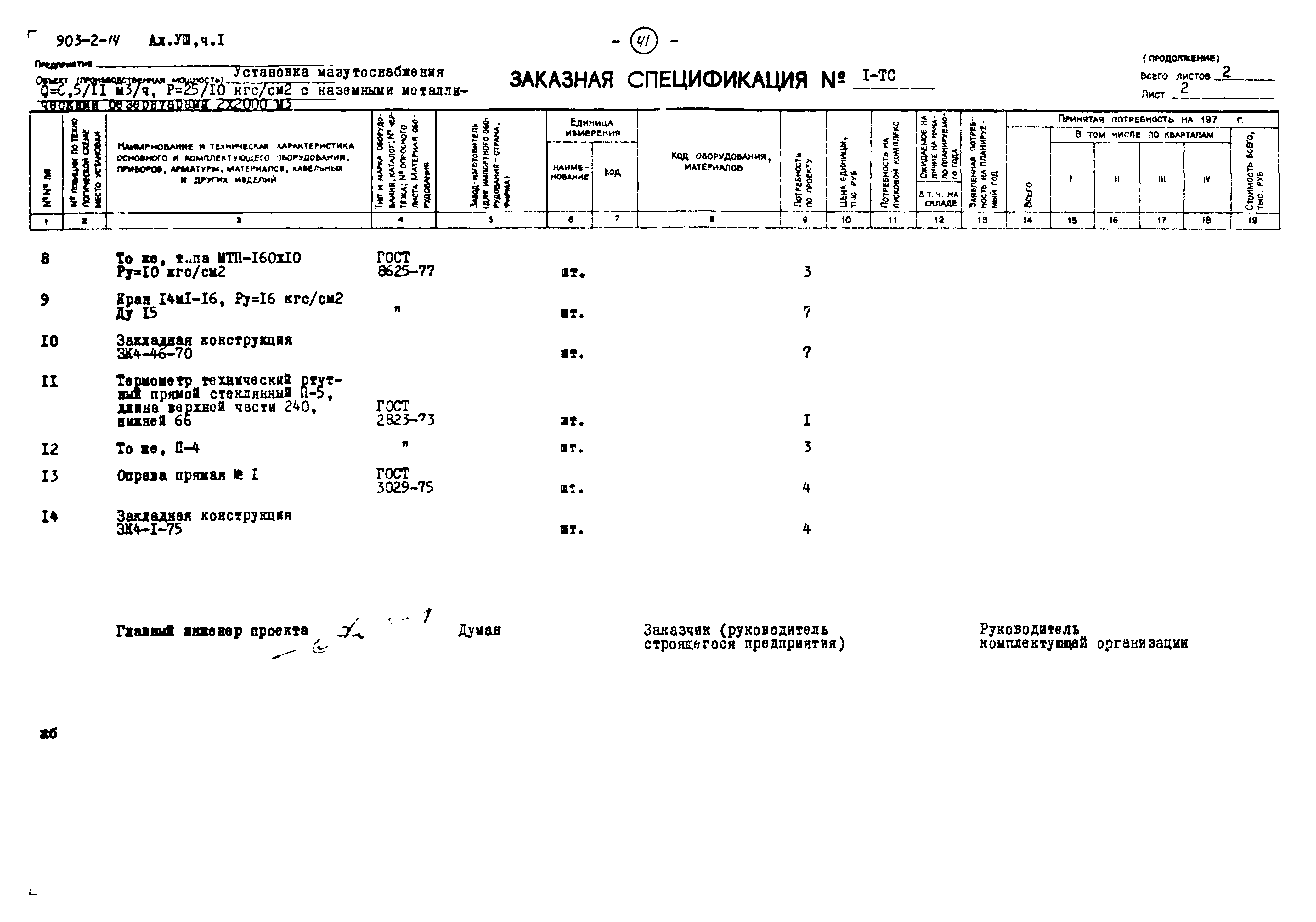 Типовой проект 903-2-14