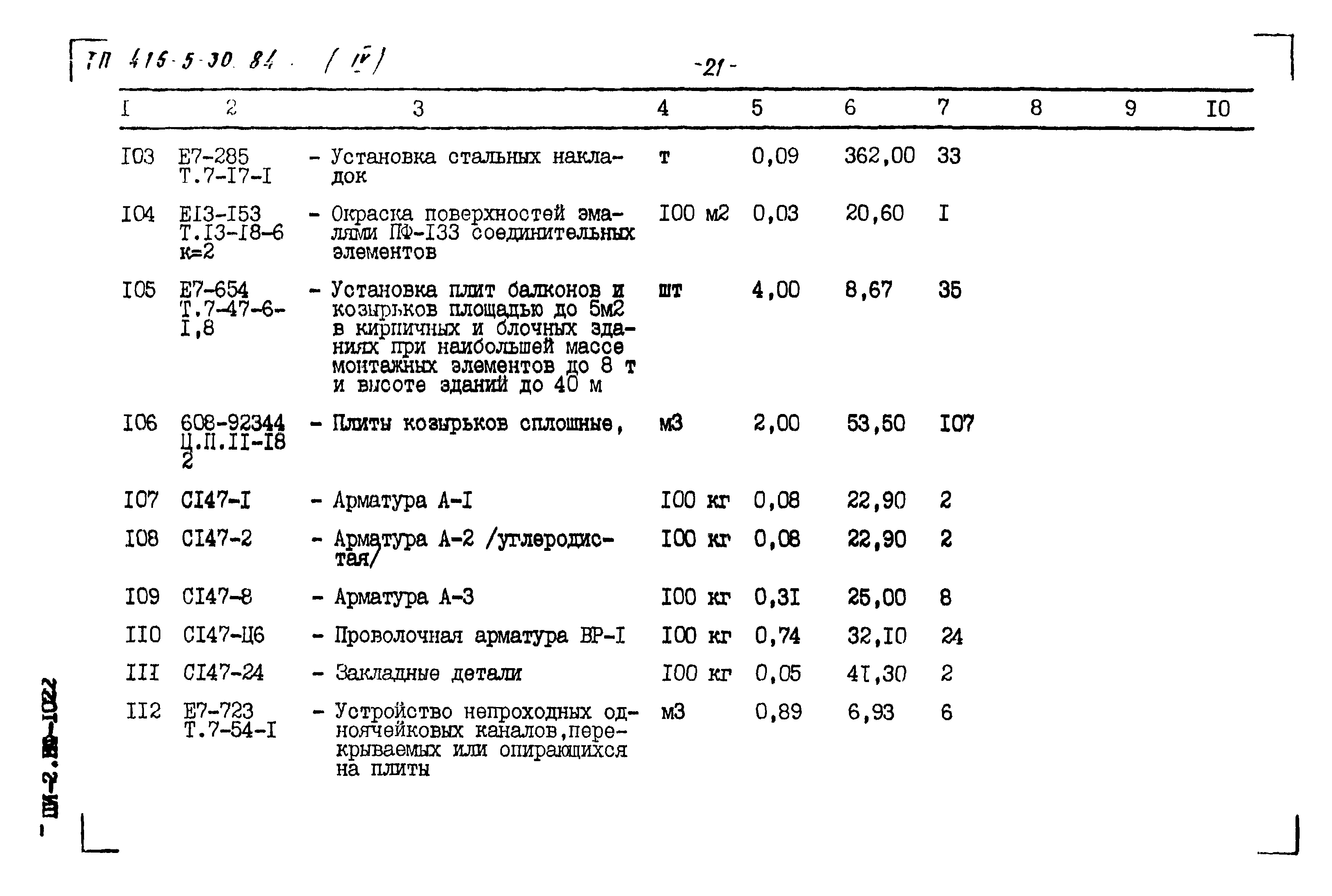 Типовой проект 416-5-30.84