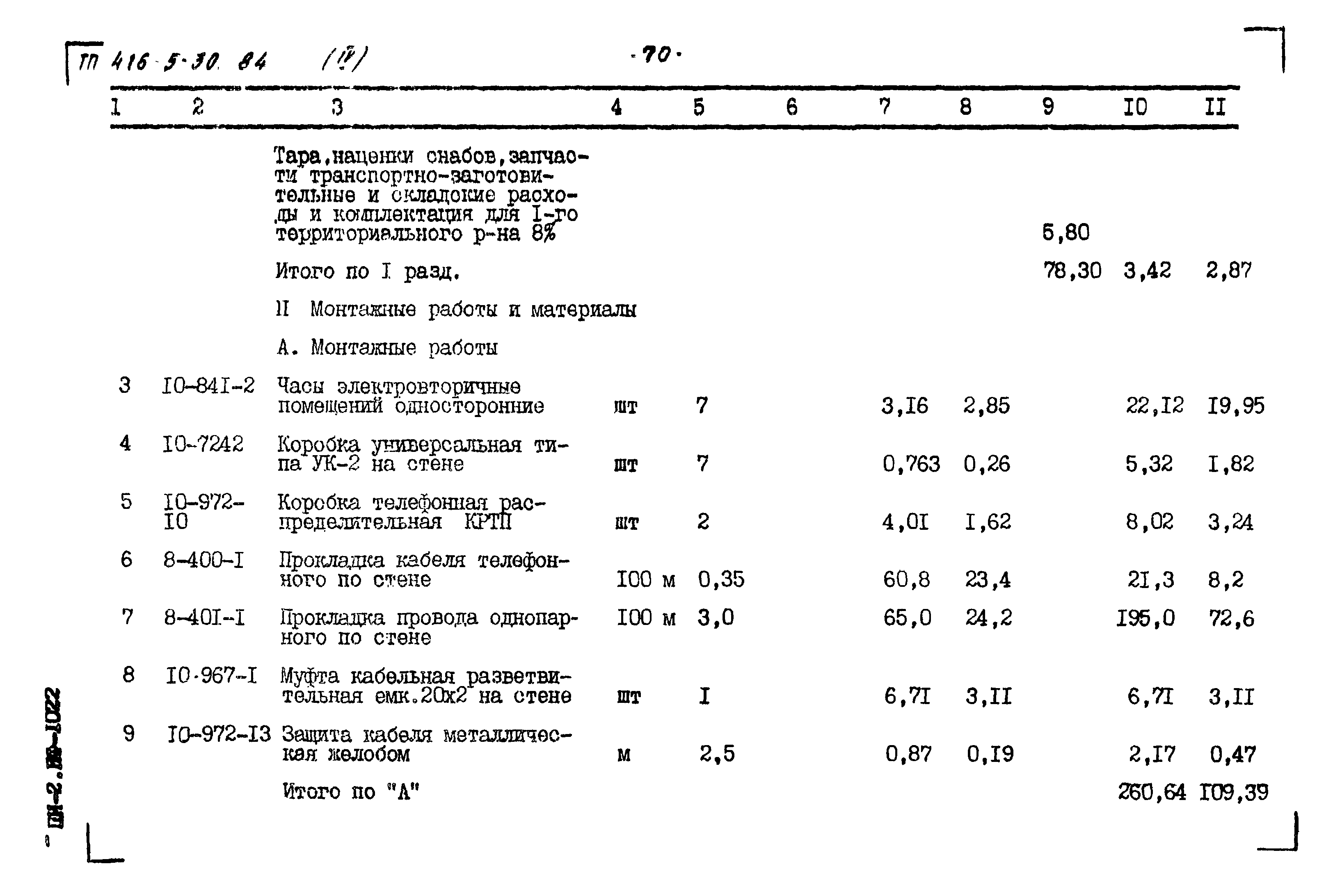 Типовой проект 416-5-30.84