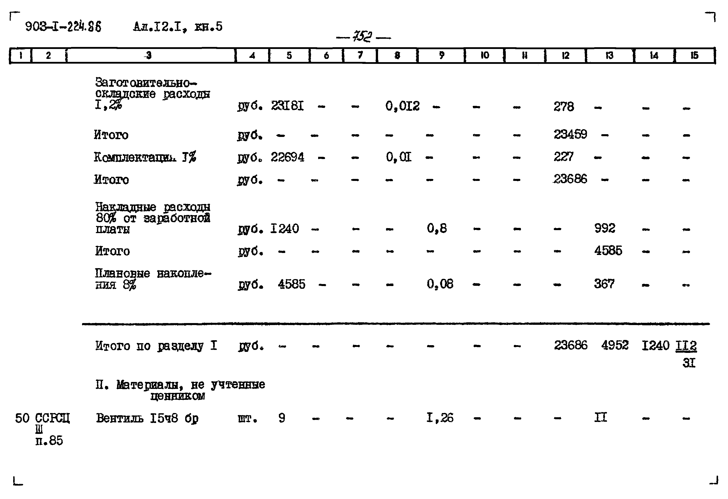 Типовой проект 903-1-224.86