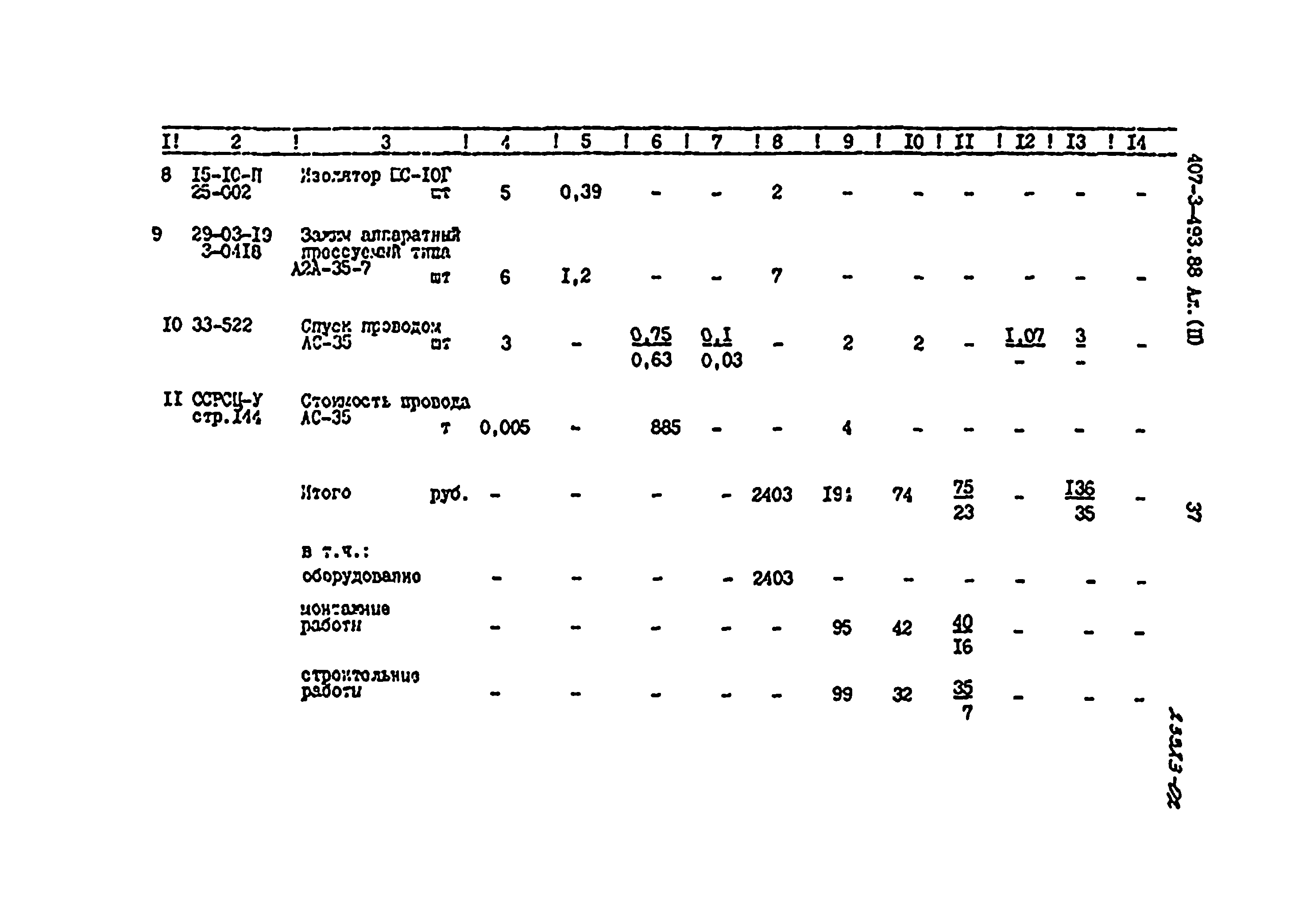 Типовой проект 407-3-493.88