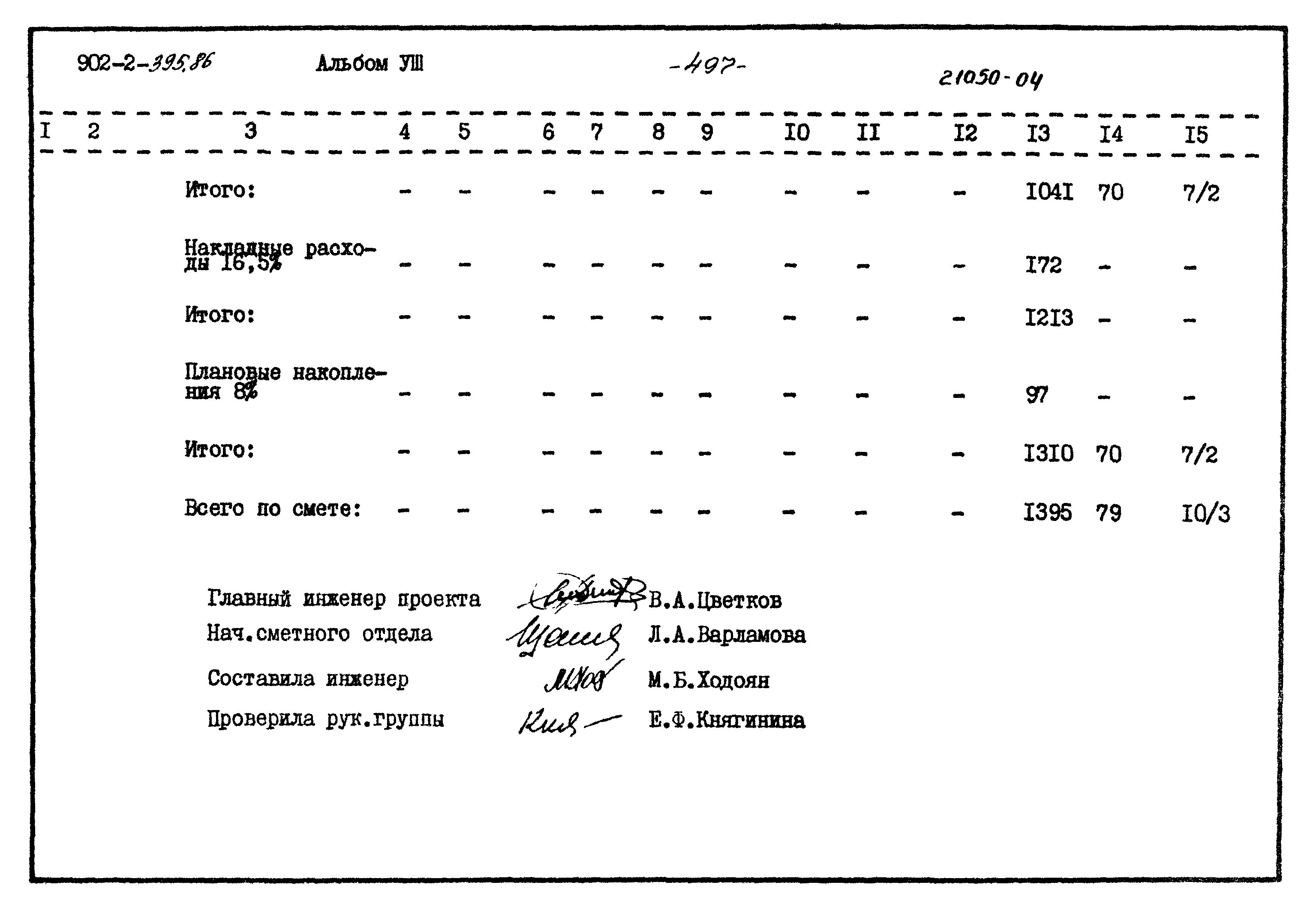 Типовой проект 902-2-395.86