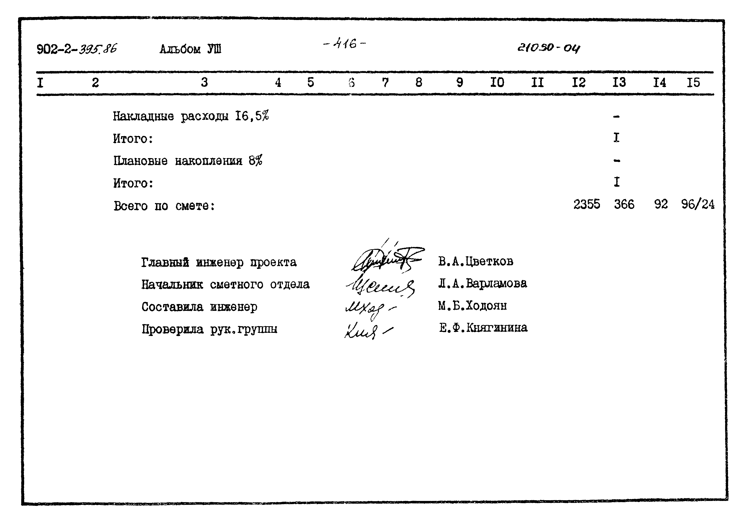 Типовой проект 902-2-395.86