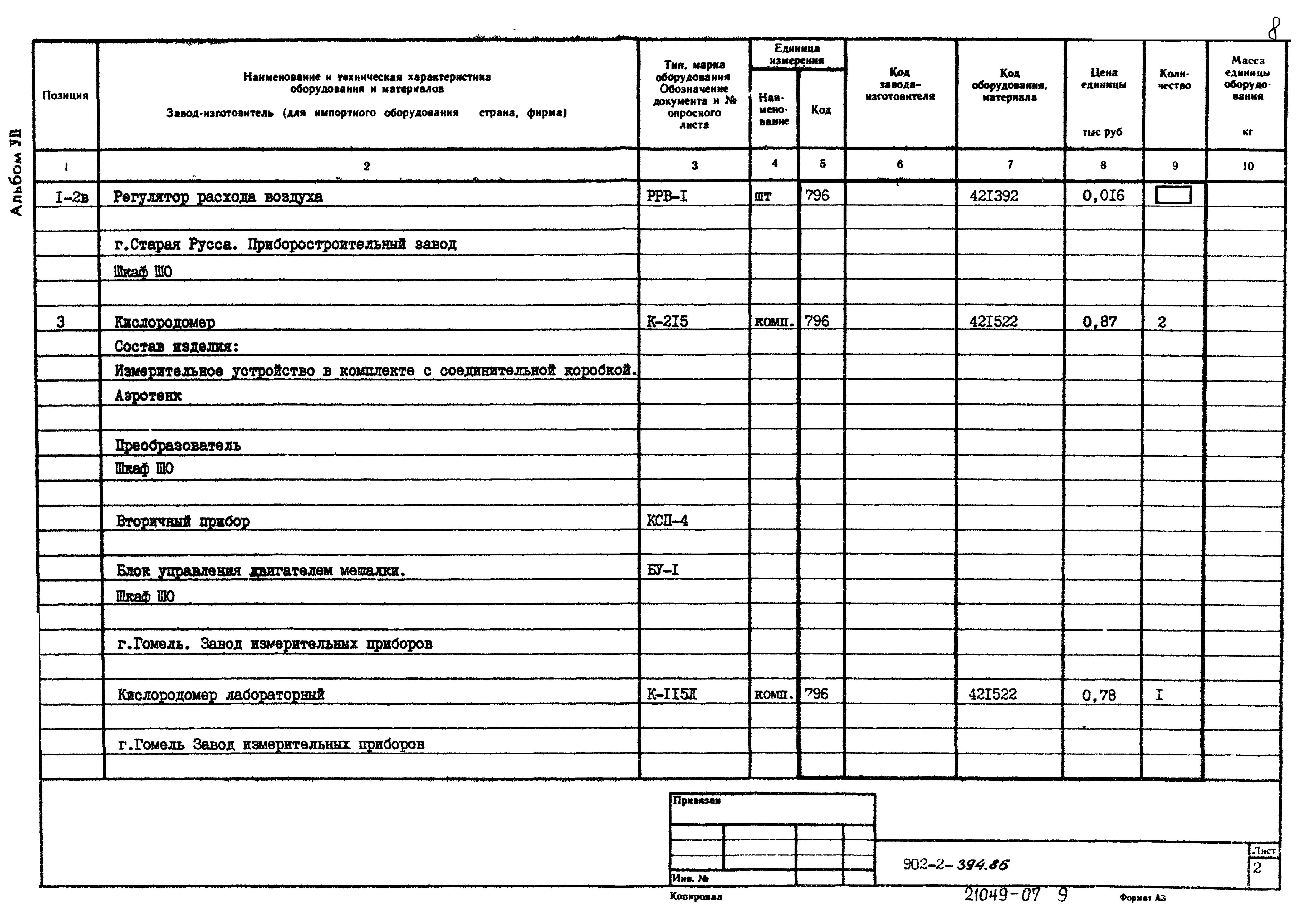 Типовой проект 902-2-395.86