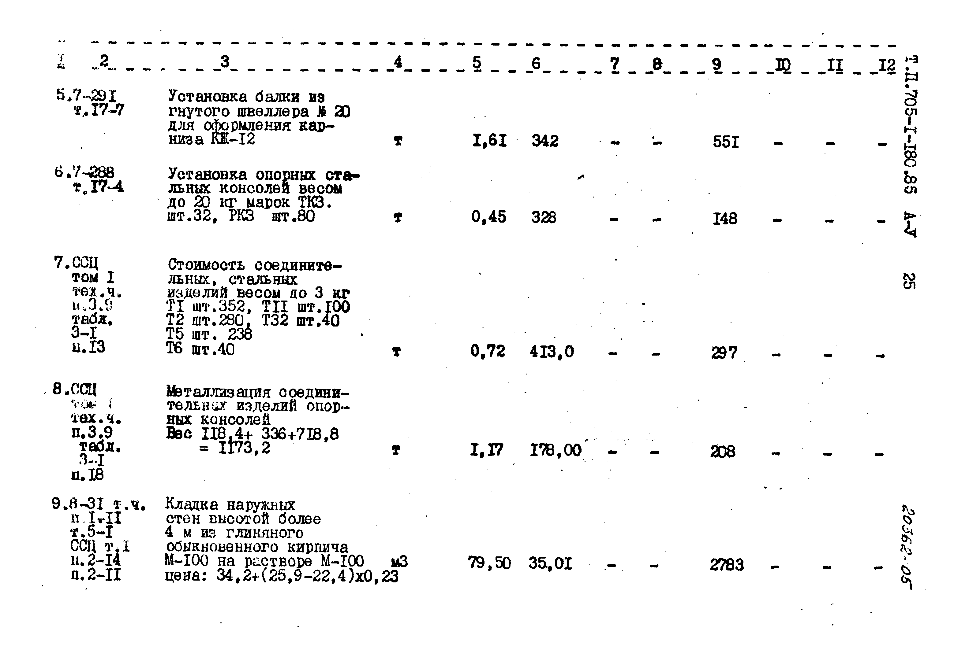 Типовой проект 705-1-180.85