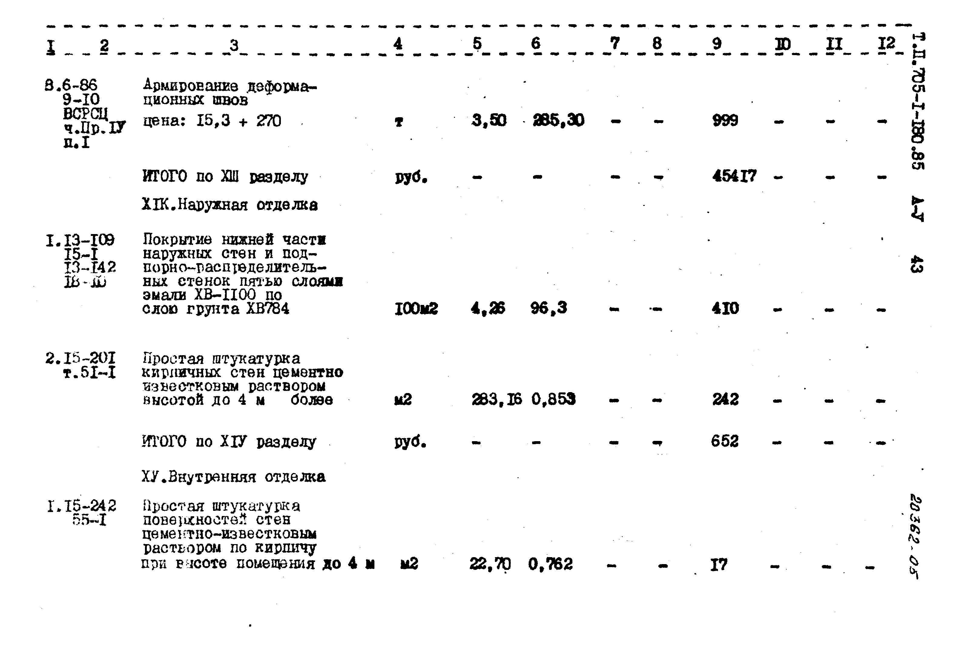 Типовой проект 705-1-180.85