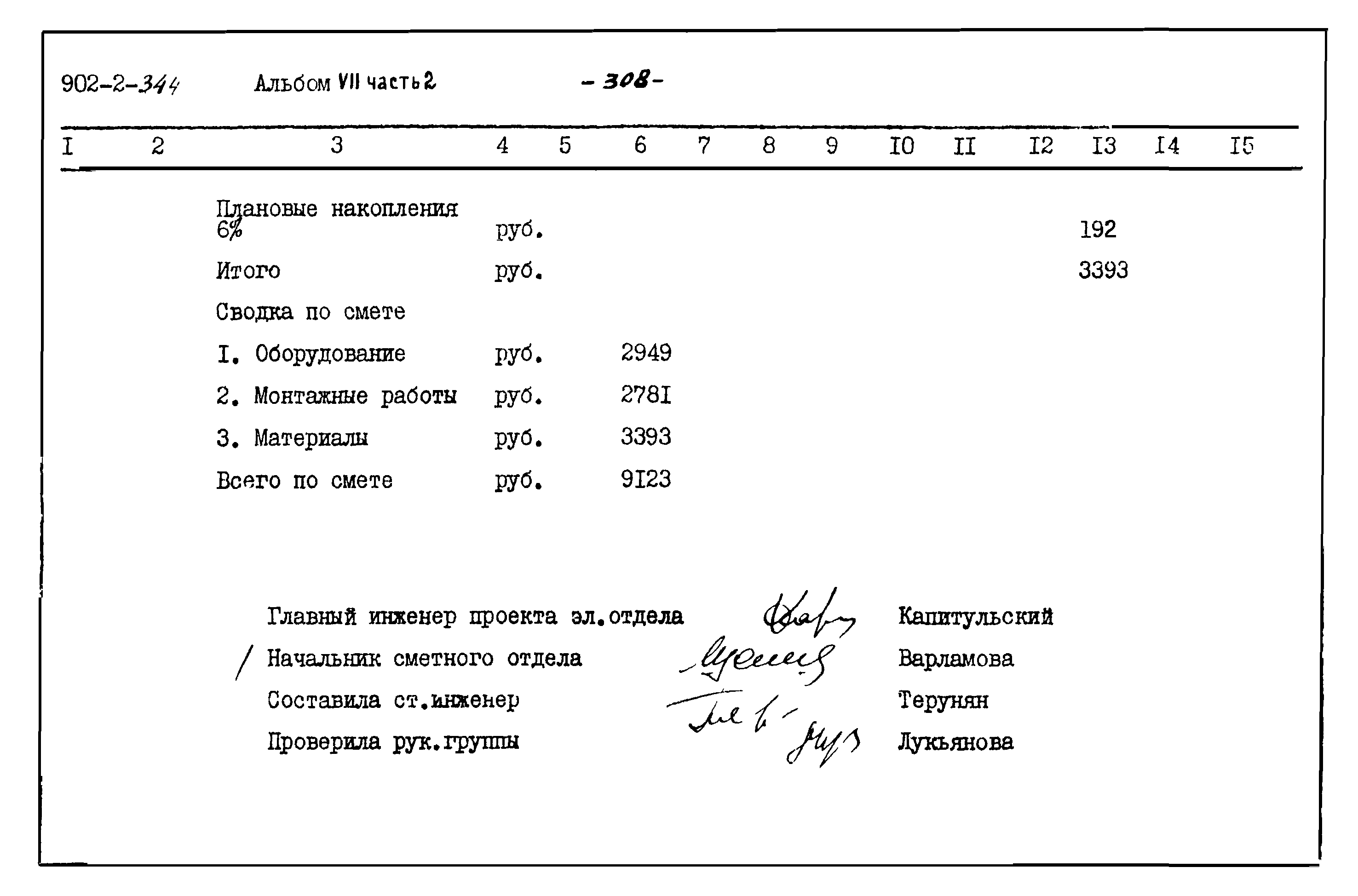 Типовой проект 902-2-344