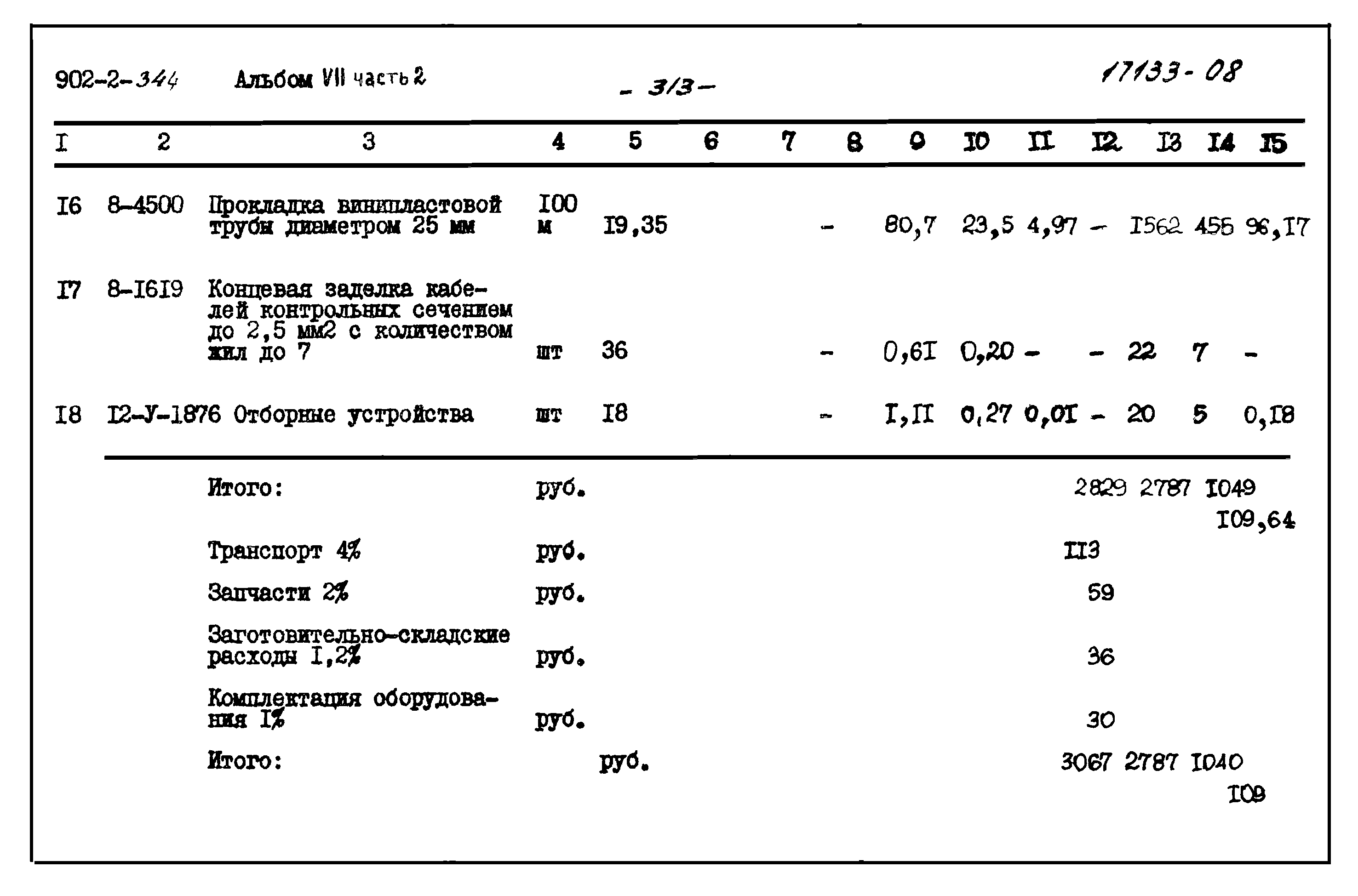 Типовой проект 902-2-344