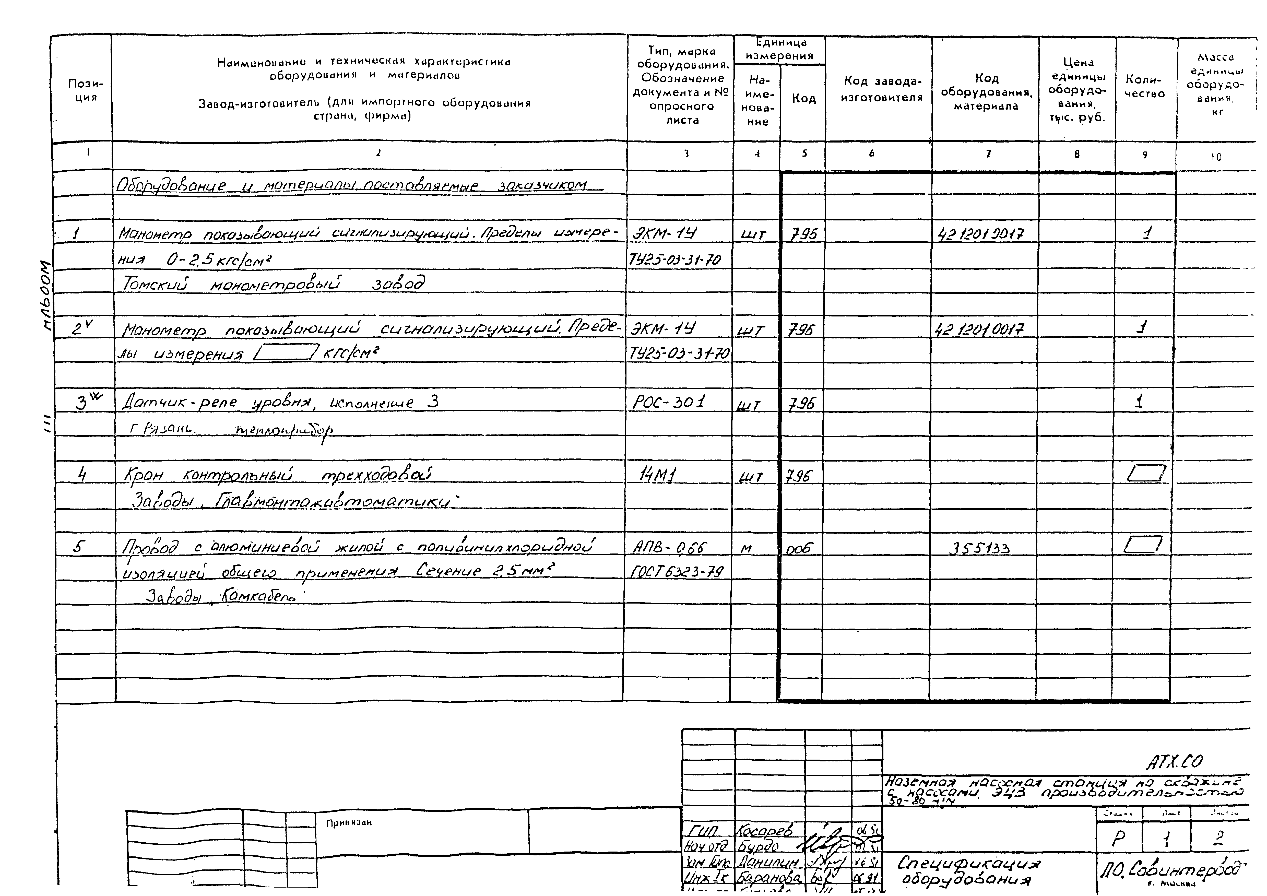 Типовой проект 901-2-186.91