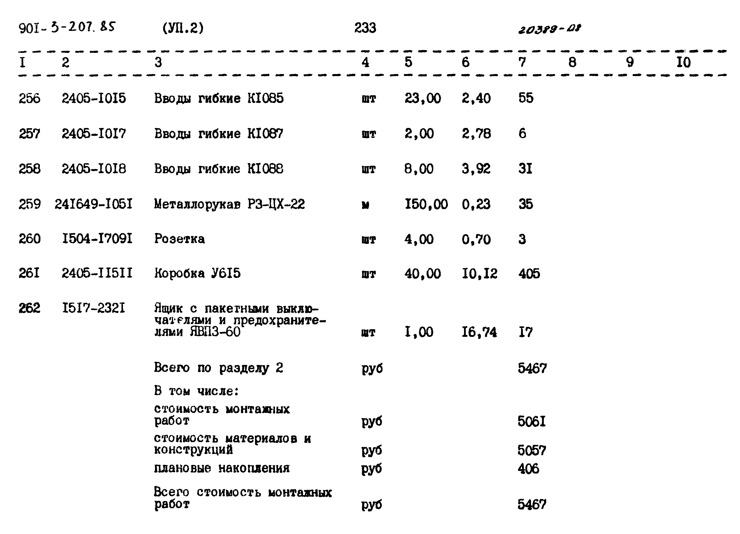 Типовой проект 901-3-207.85