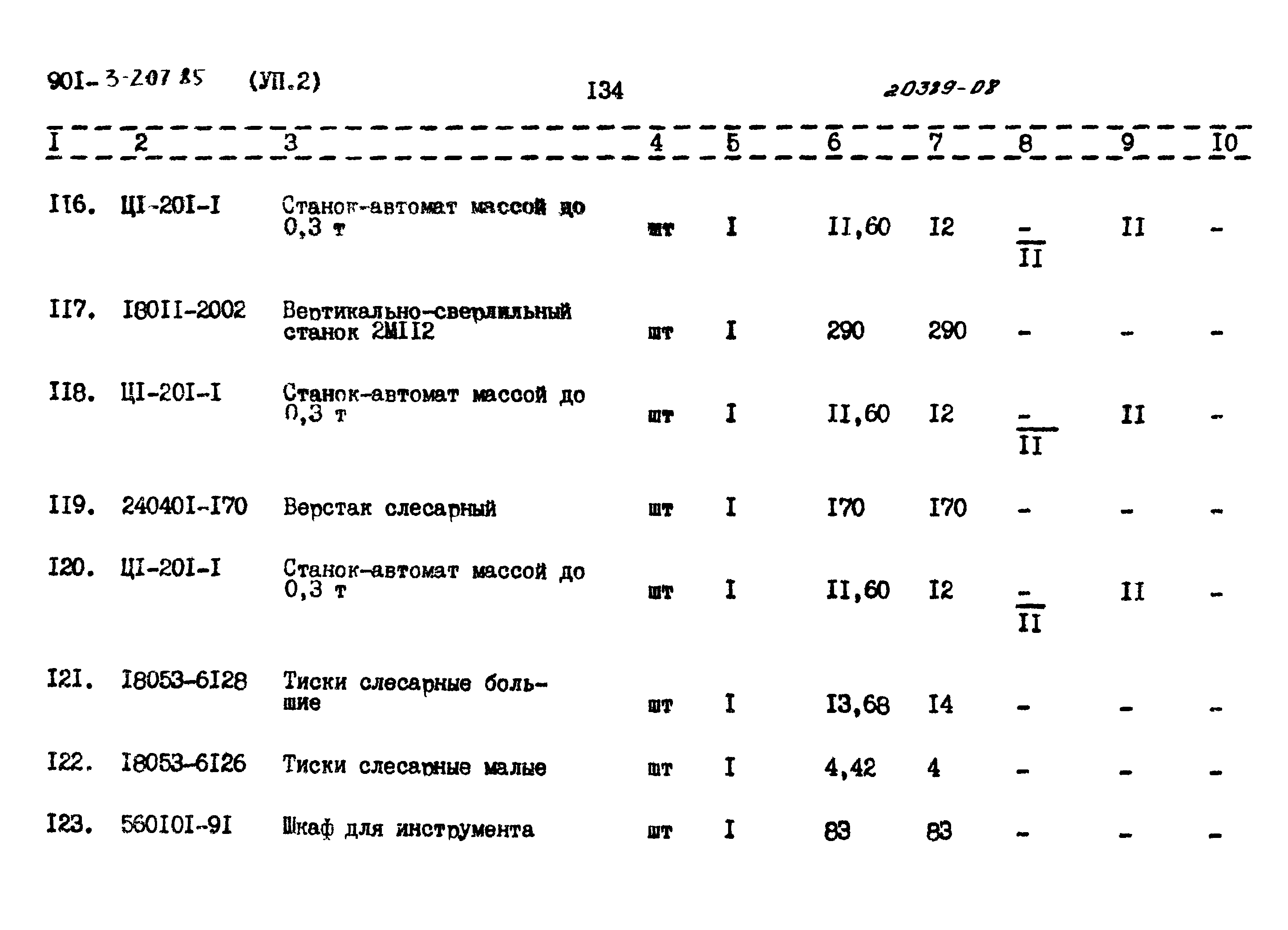 Типовой проект 901-3-207.85