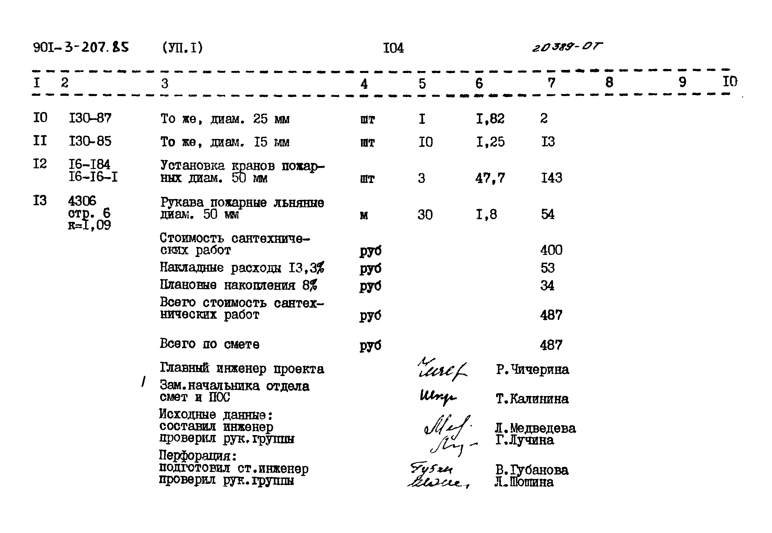 Типовой проект 901-3-207.85