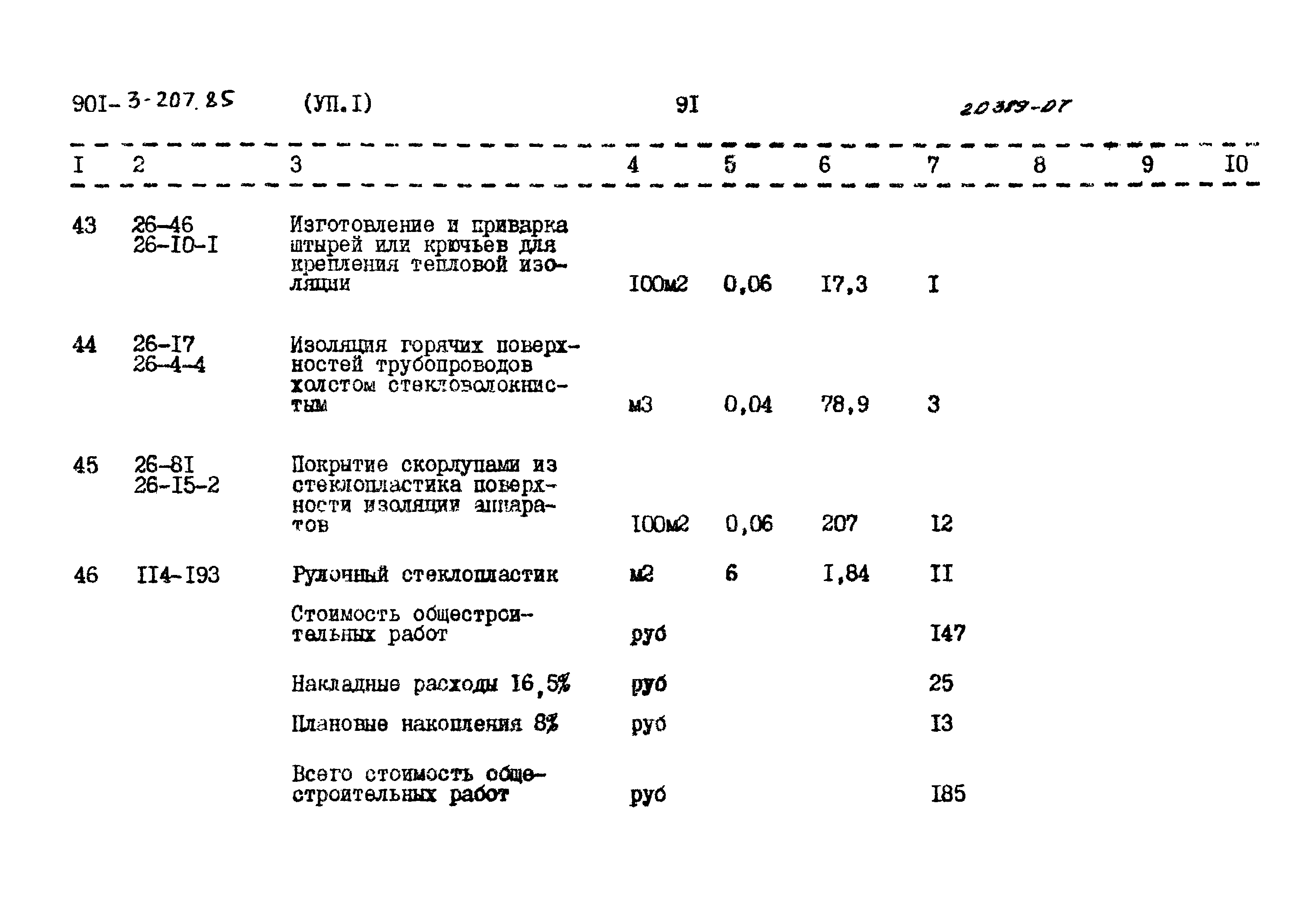 Типовой проект 901-3-207.85