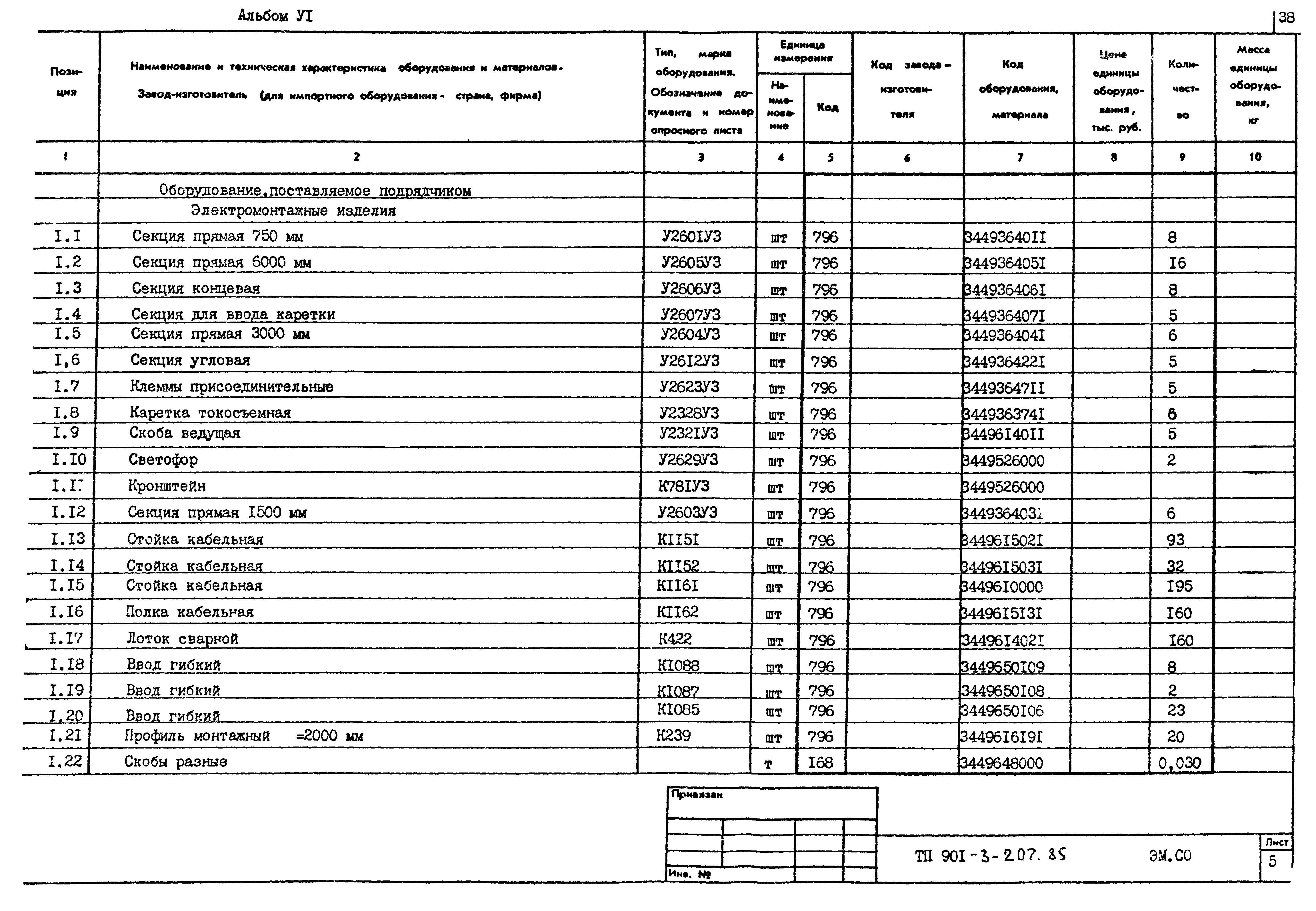 Типовой проект 901-3-207.85