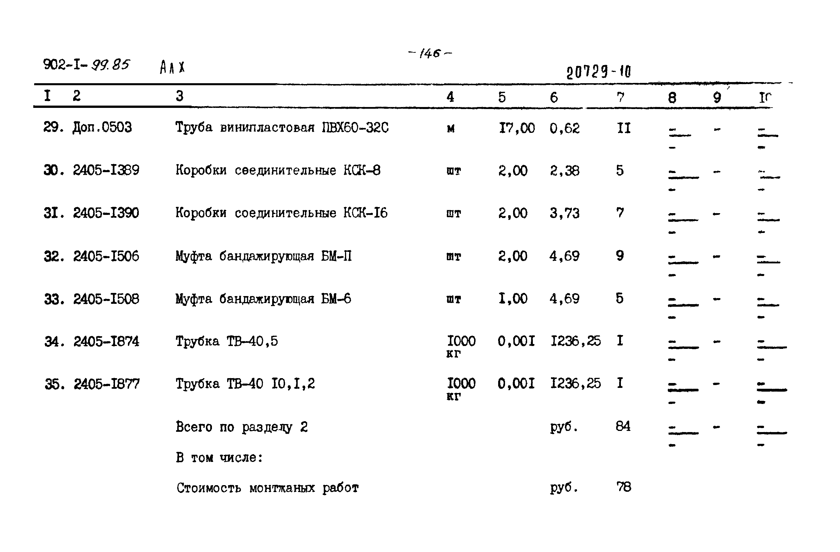 Типовой проект 902-1-99.85