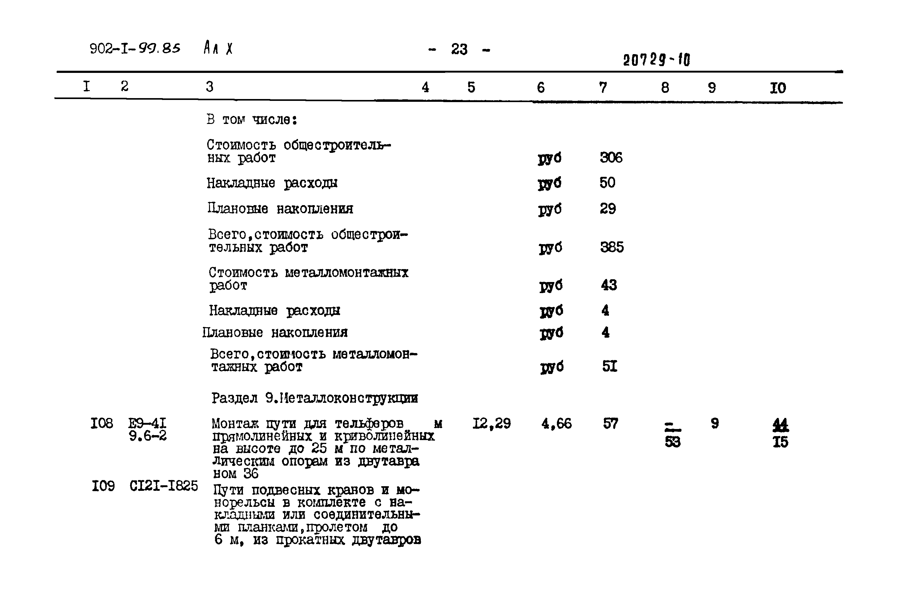 Типовой проект 902-1-99.85