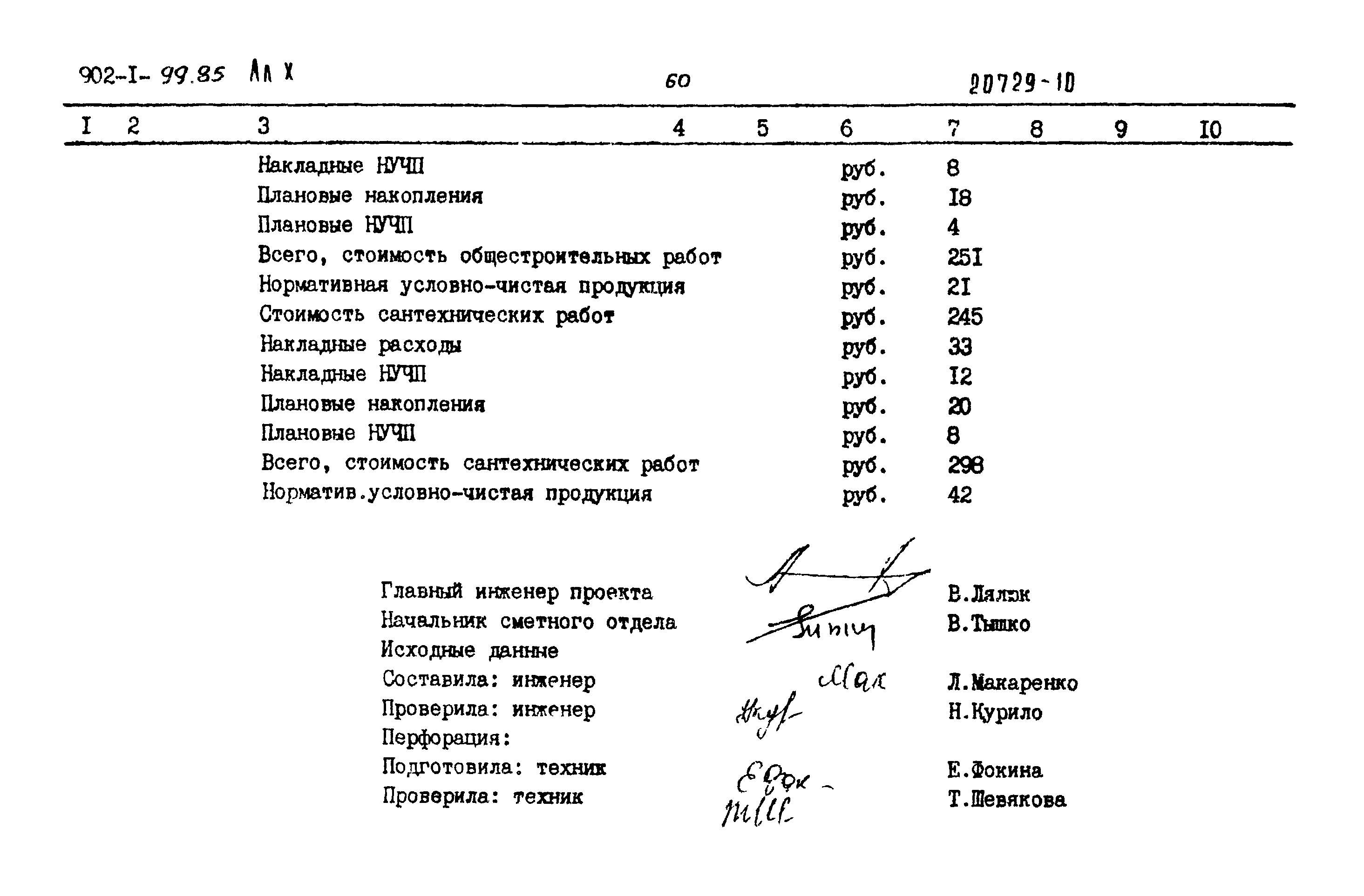 Типовой проект 902-1-99.85