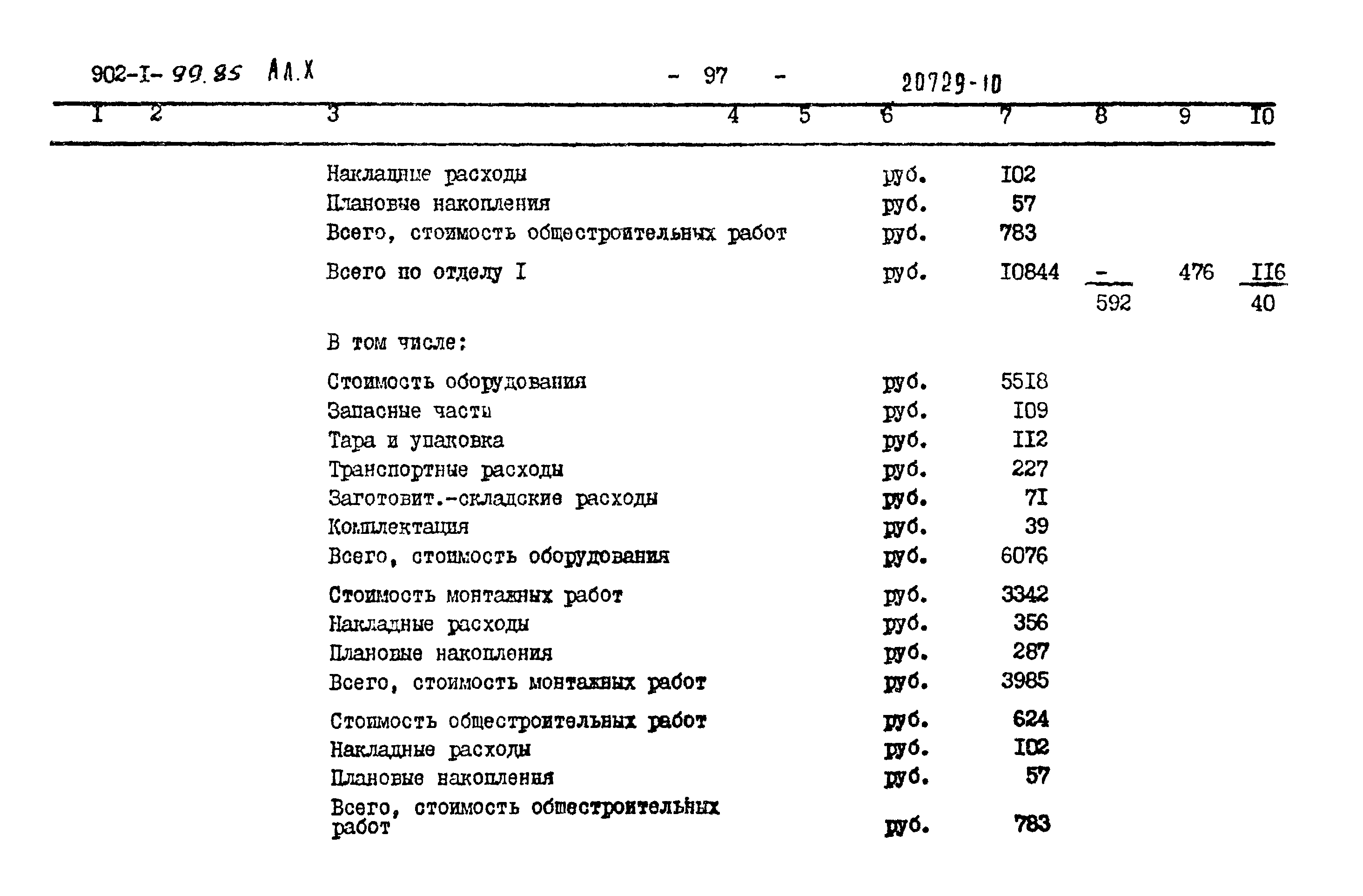 Типовой проект 902-1-99.85