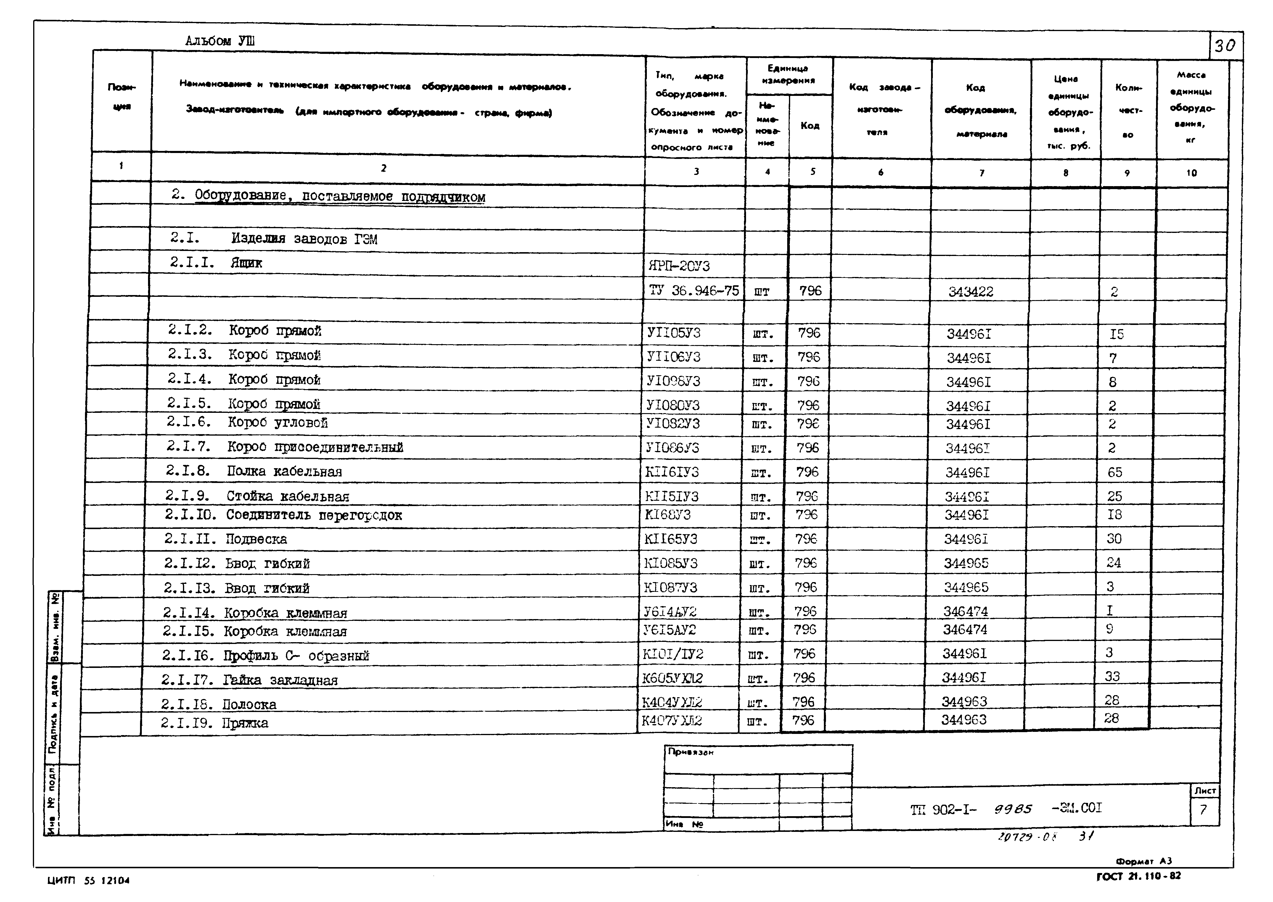 Типовой проект 902-1-99.85