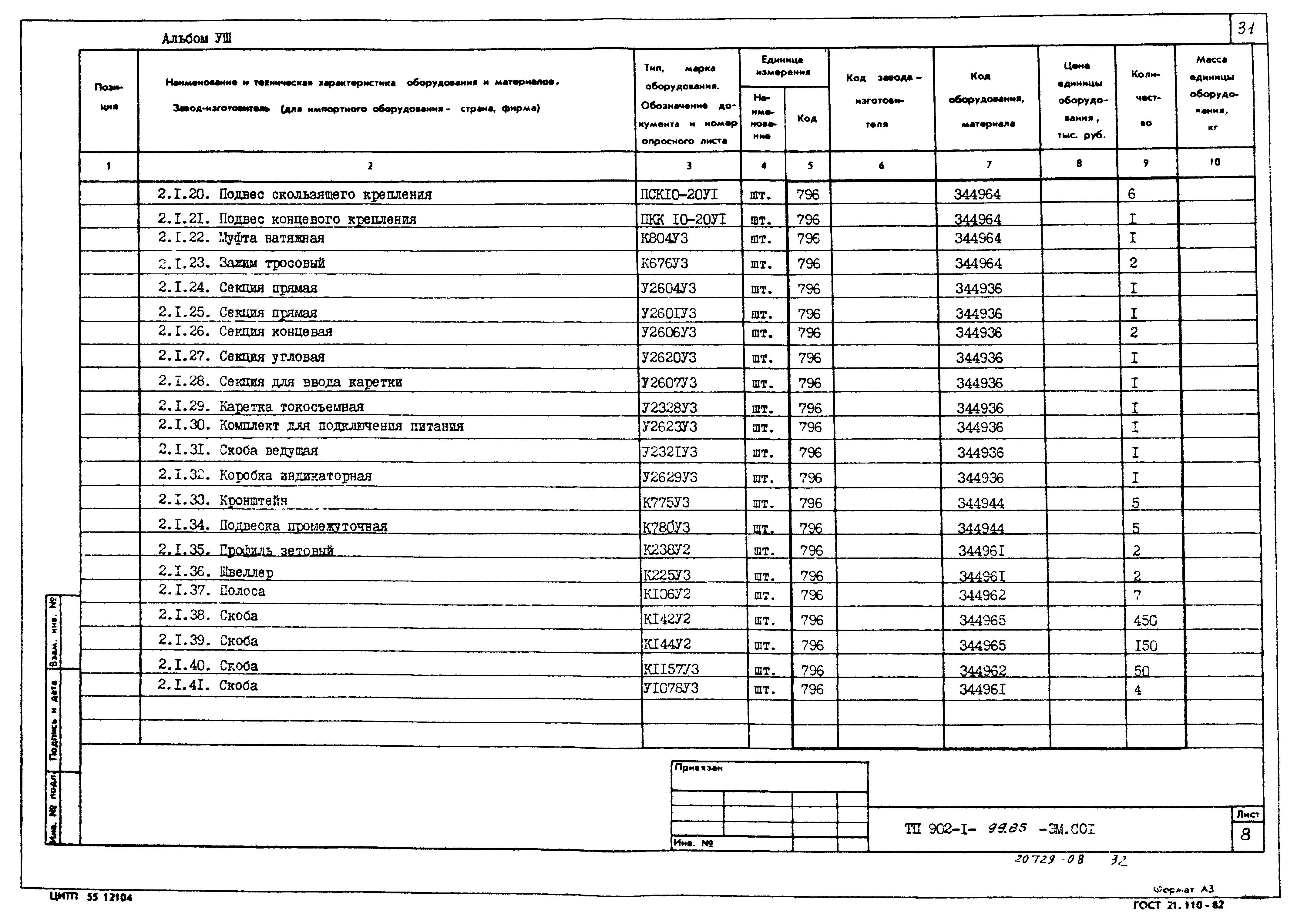 Типовой проект 902-1-99.85