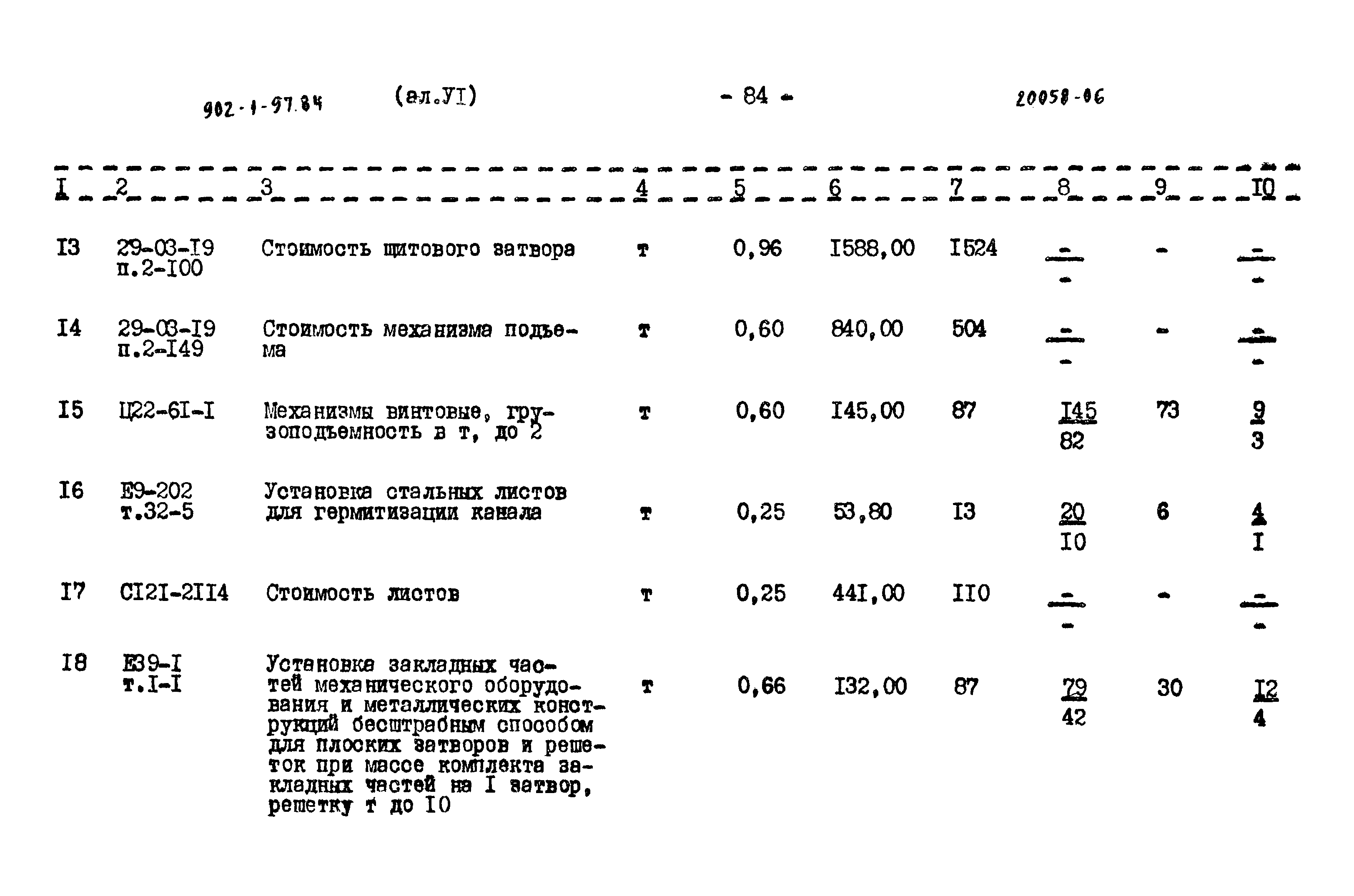 Типовой проект 902-1-97.84