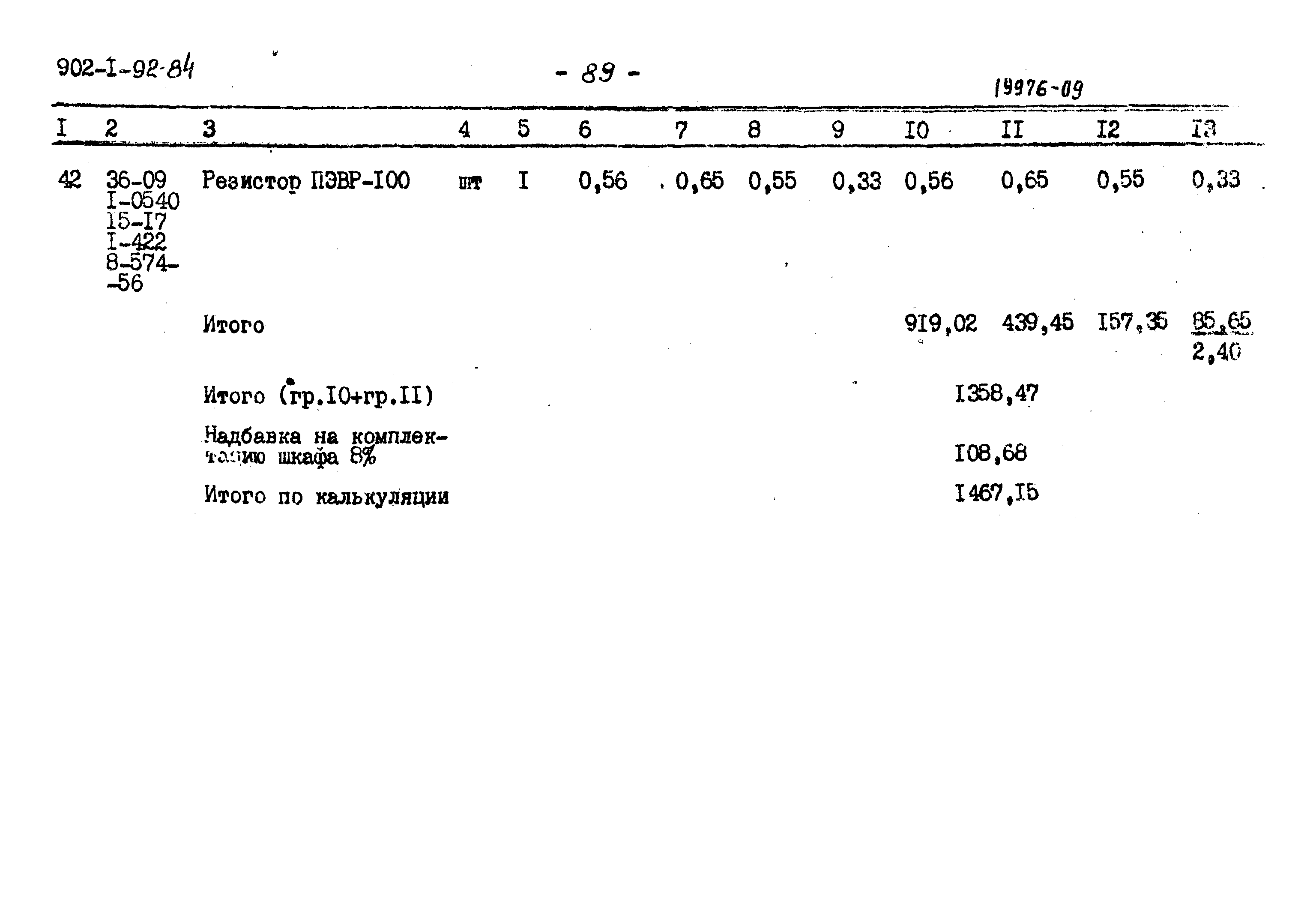 Типовой проект 902-1-96.84