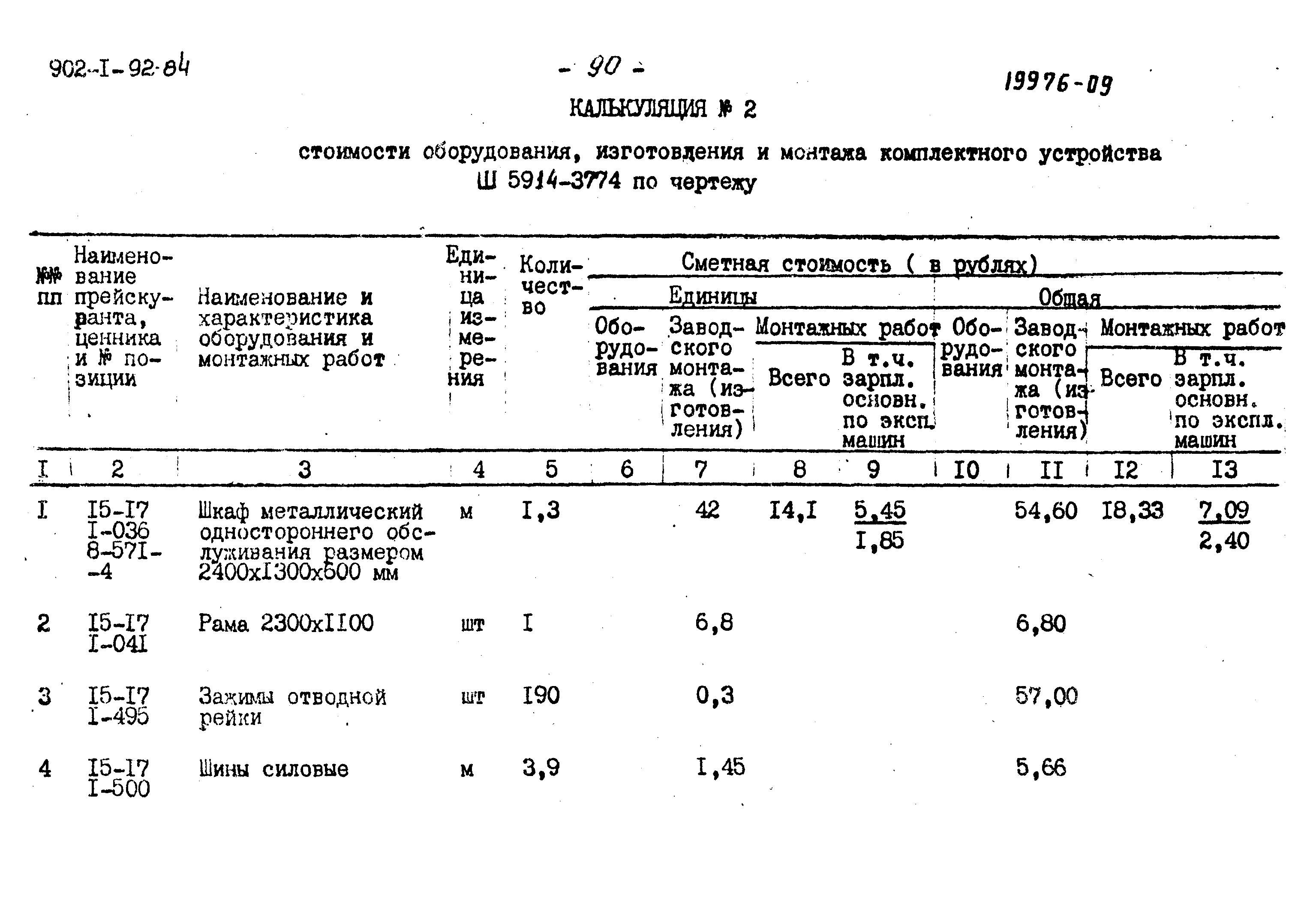 Типовой проект 902-1-96.84