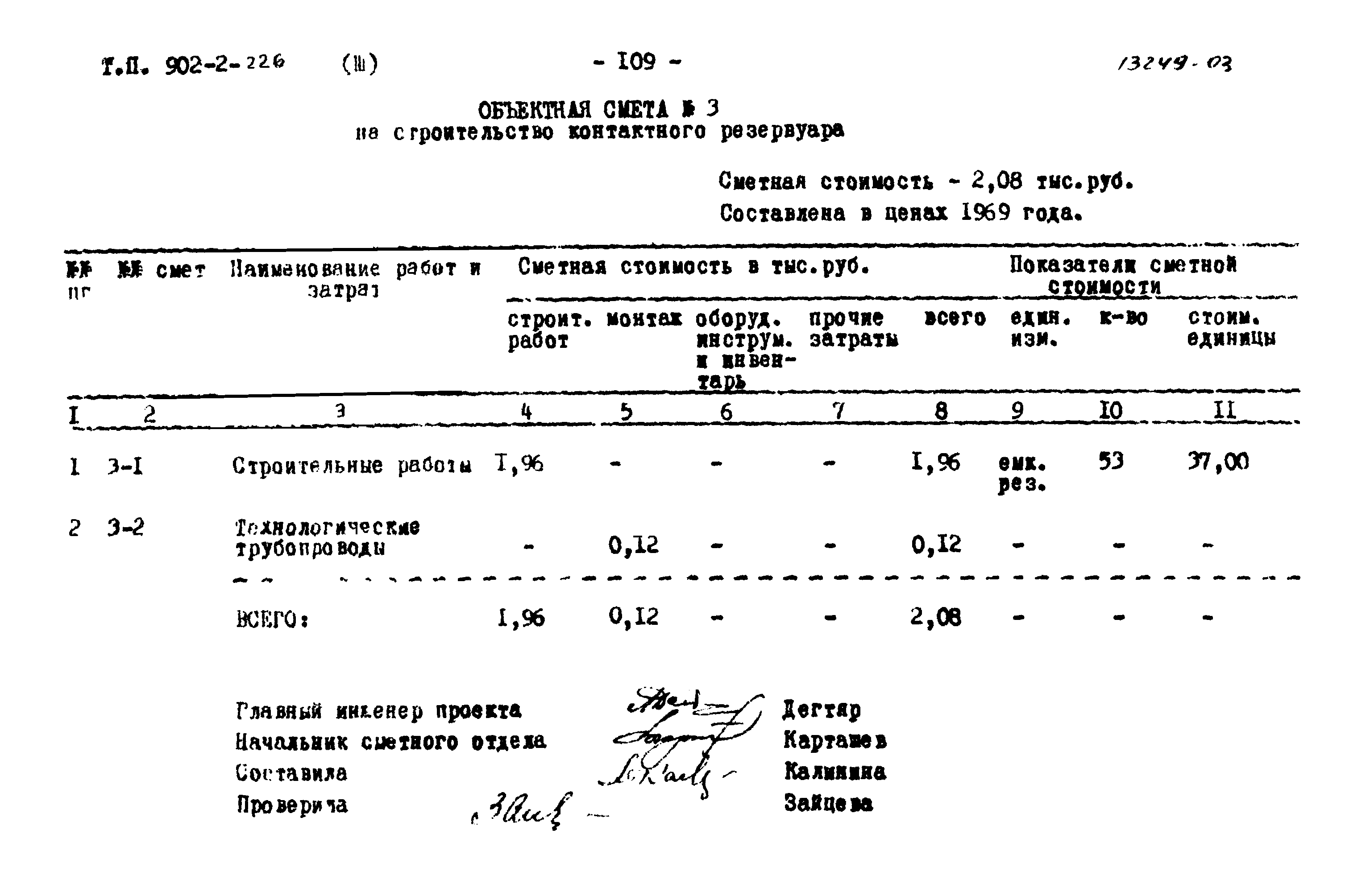 Типовой проект 902-2-226