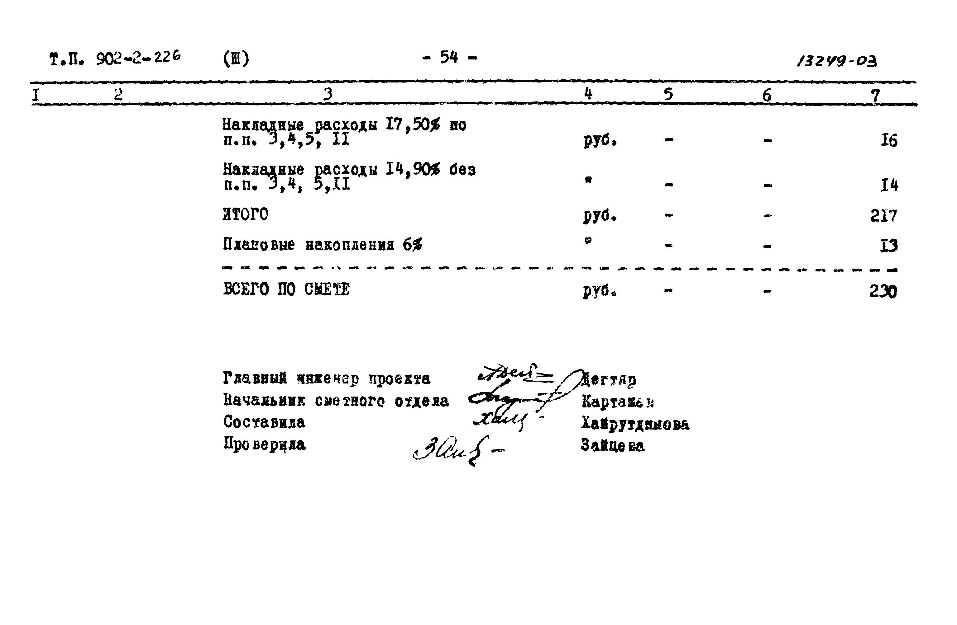 Типовой проект 902-2-226