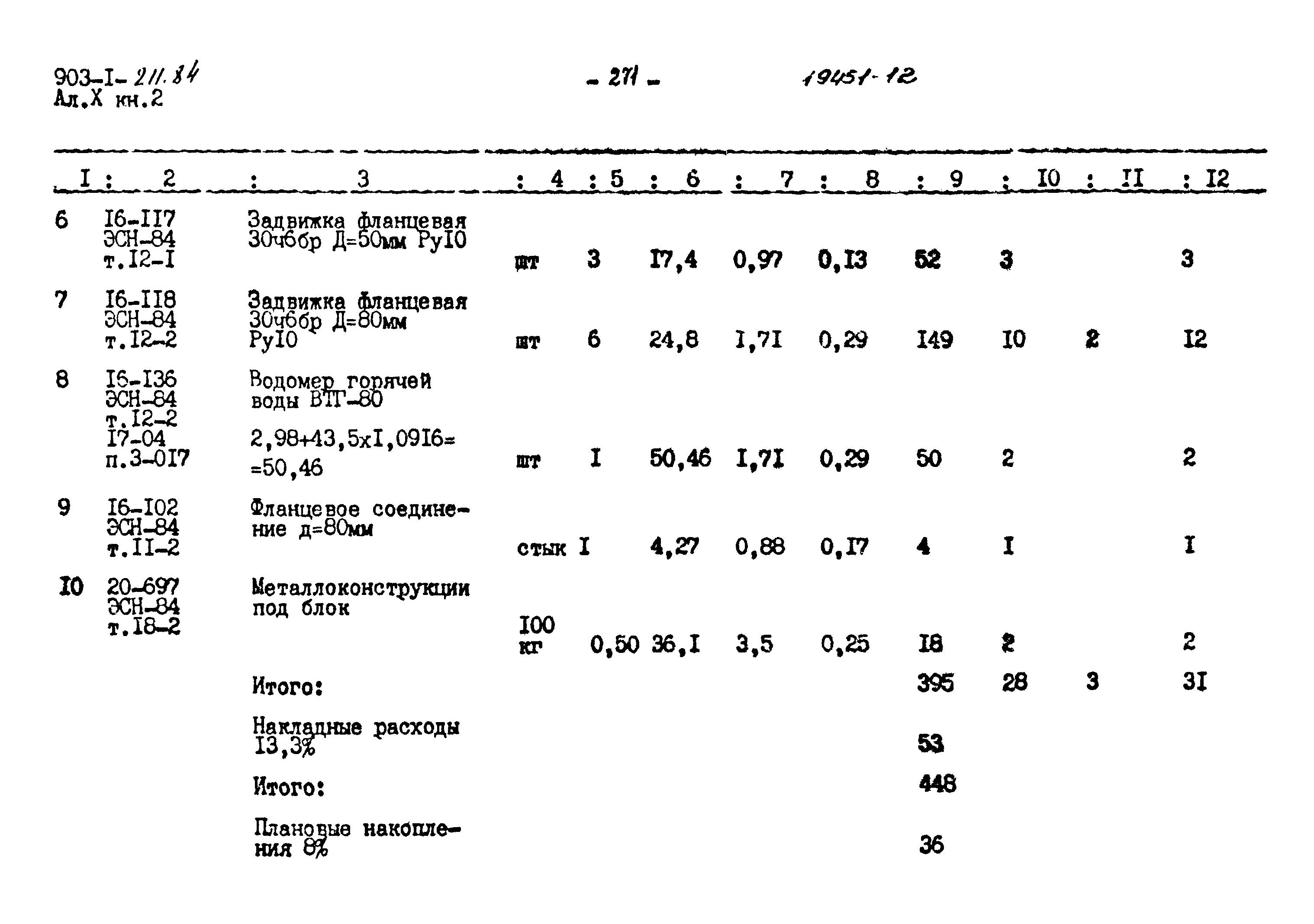 Типовой проект 903-1-211.84