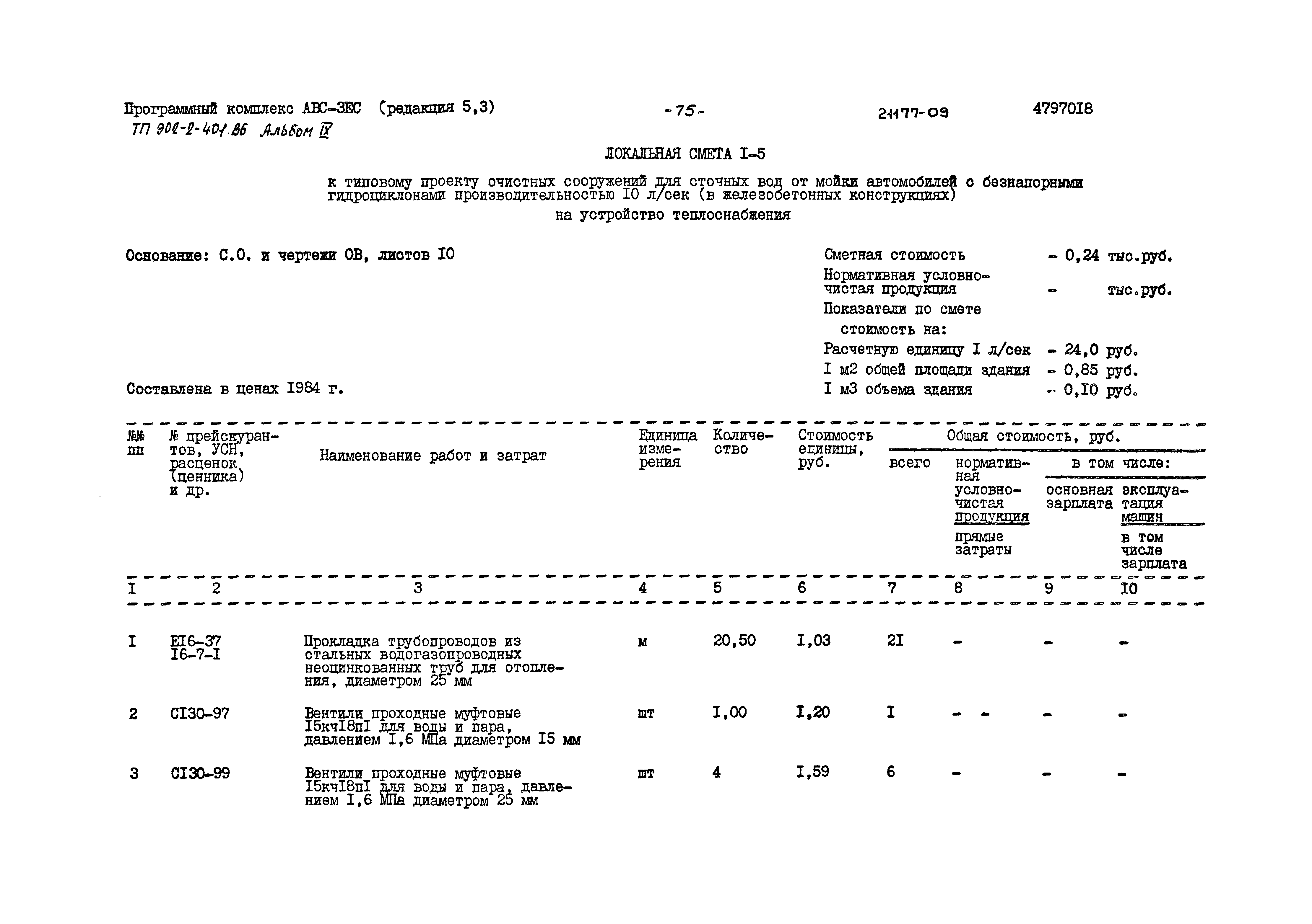 Типовой проект 902-2-401.86