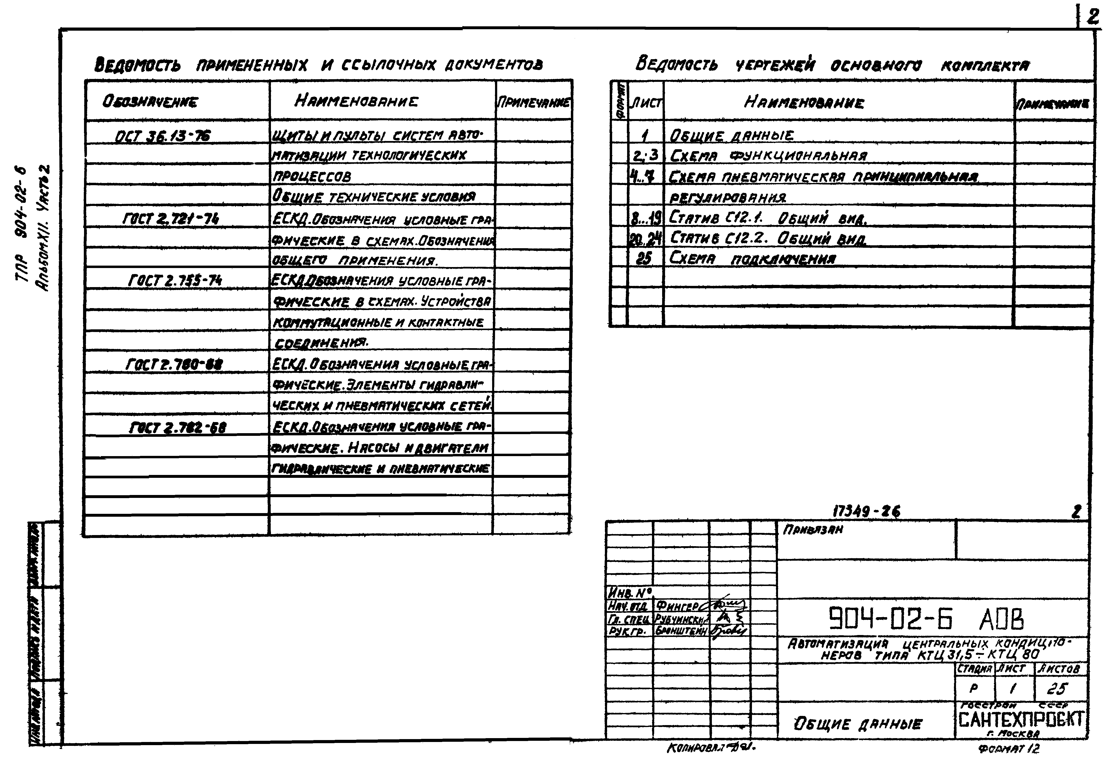 Типовые проектные решения 904-02-6