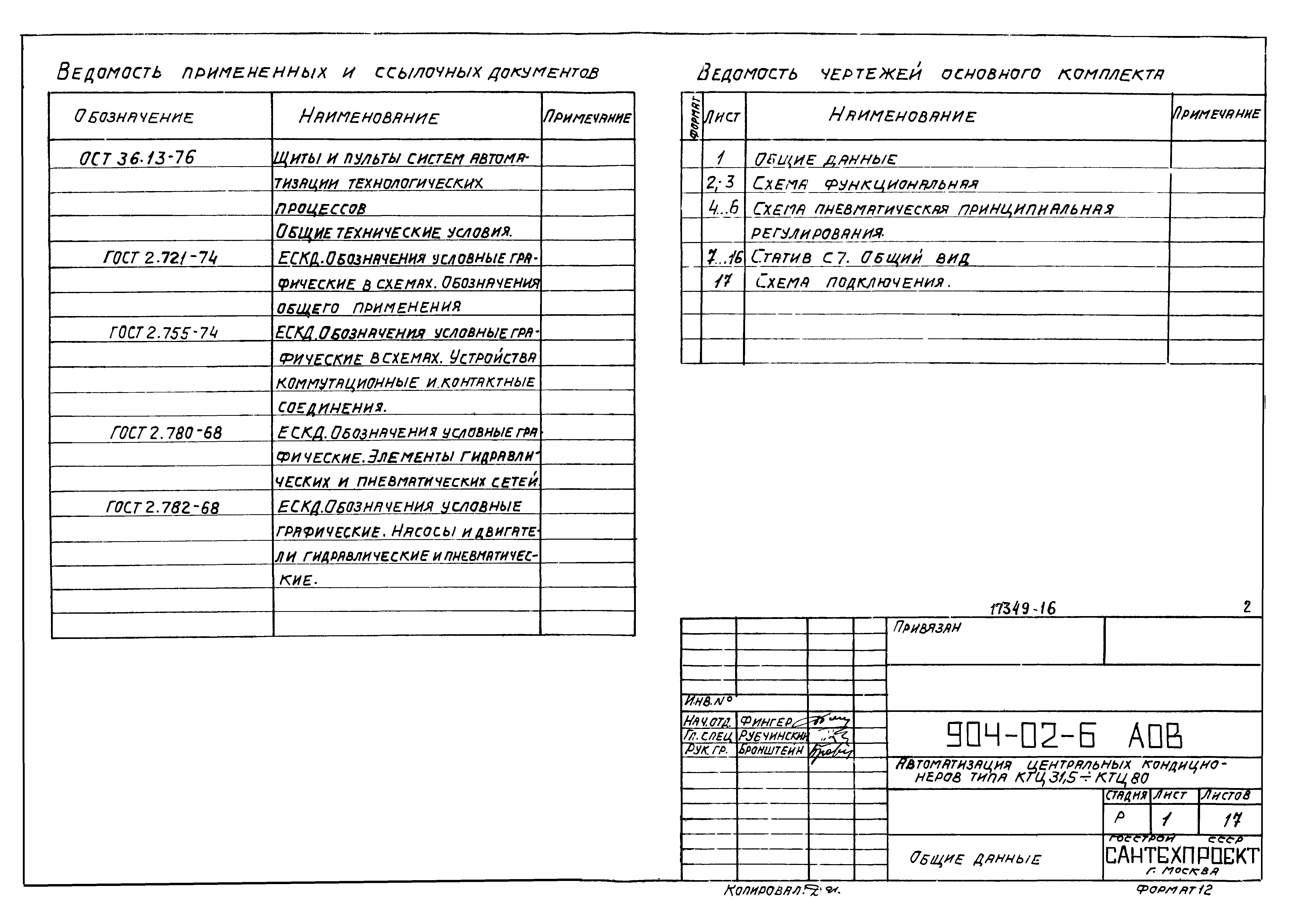 Типовые проектные решения 904-02-6