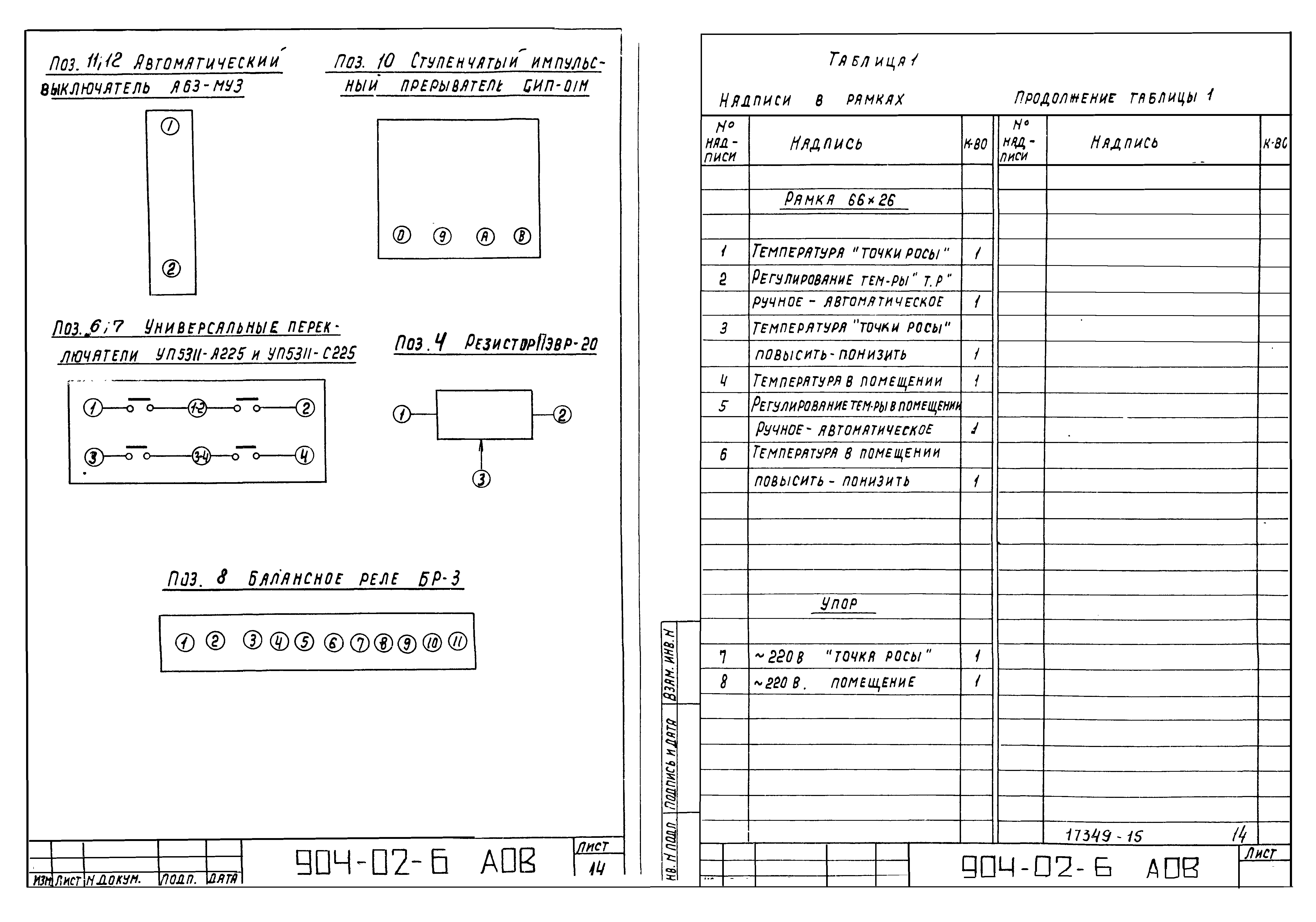 Типовые проектные решения 904-02-6